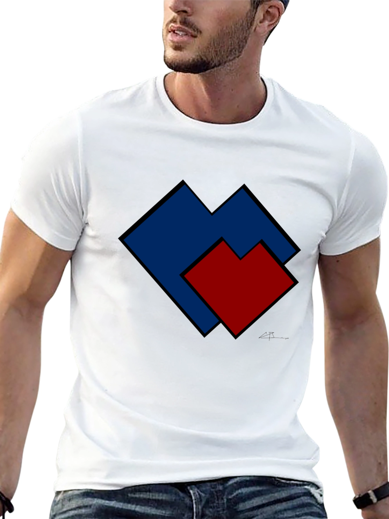 Abstract Geometric T-Shirt