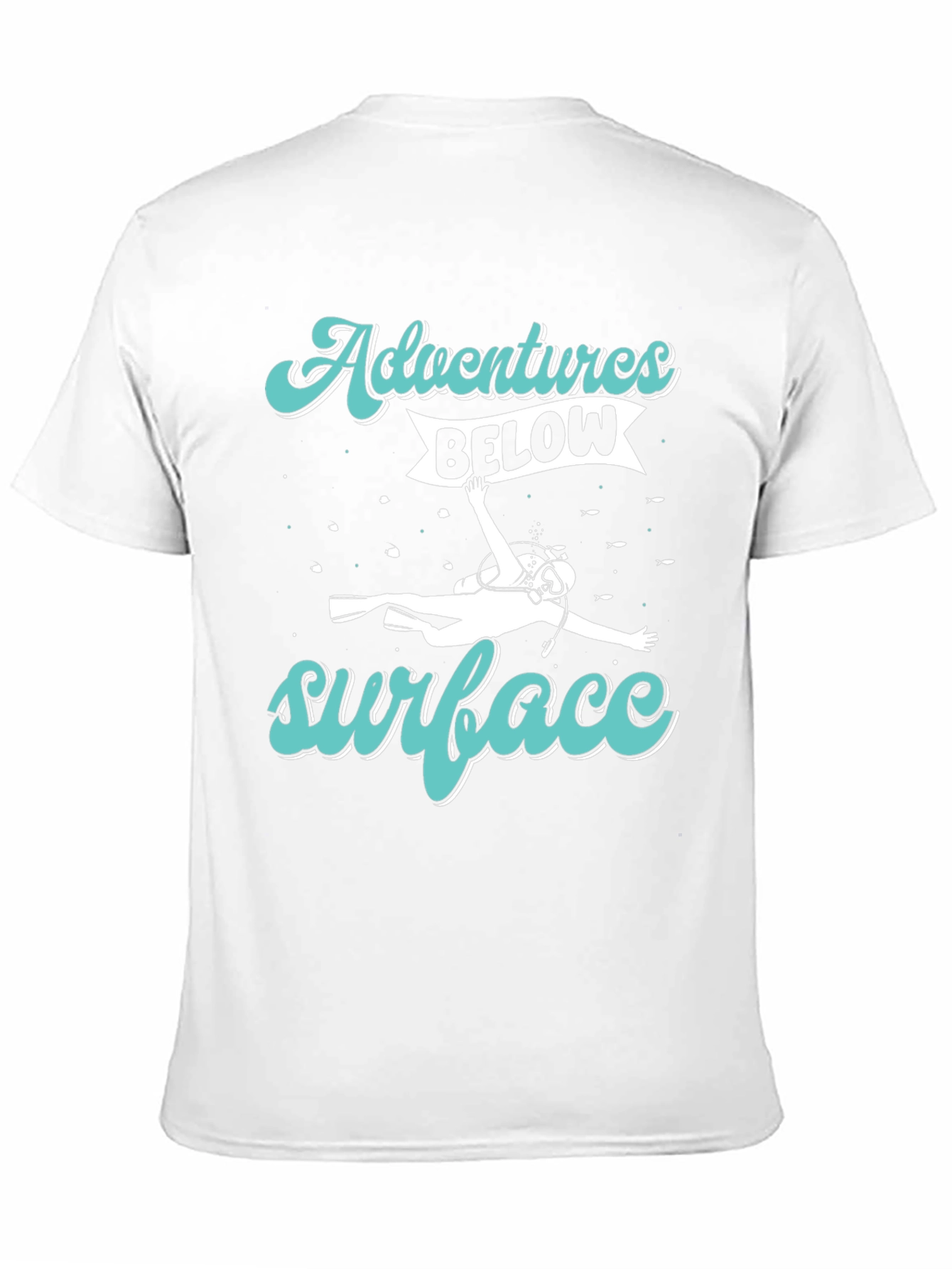 Adventures Below Surface Diver Graphic T-Shirt