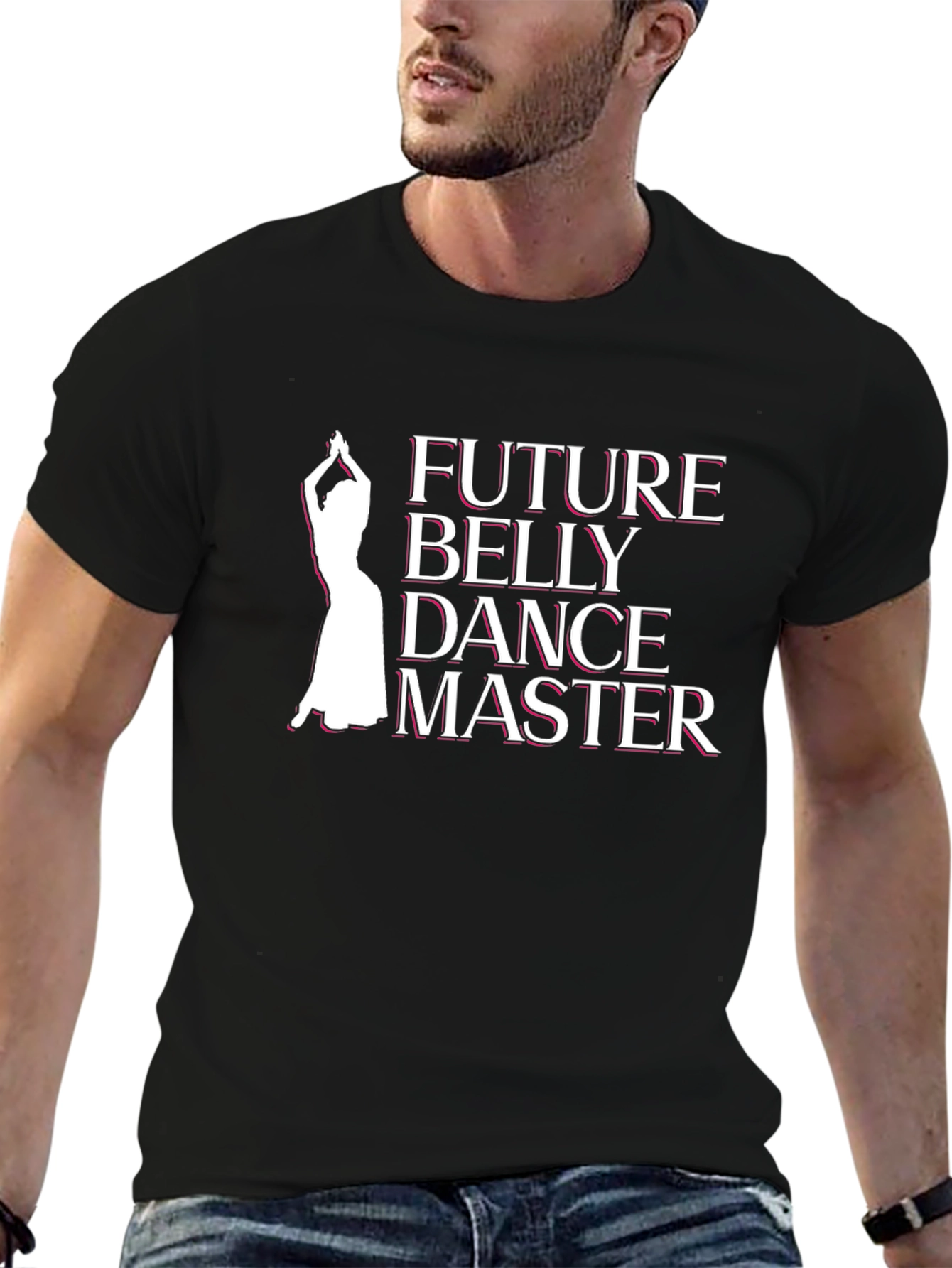 Future Belly Dance Master Black T-Shirt
