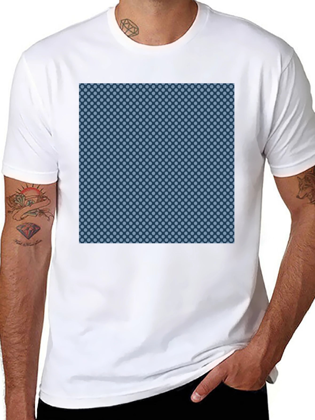 Polka Dot Tee - Casual Style
