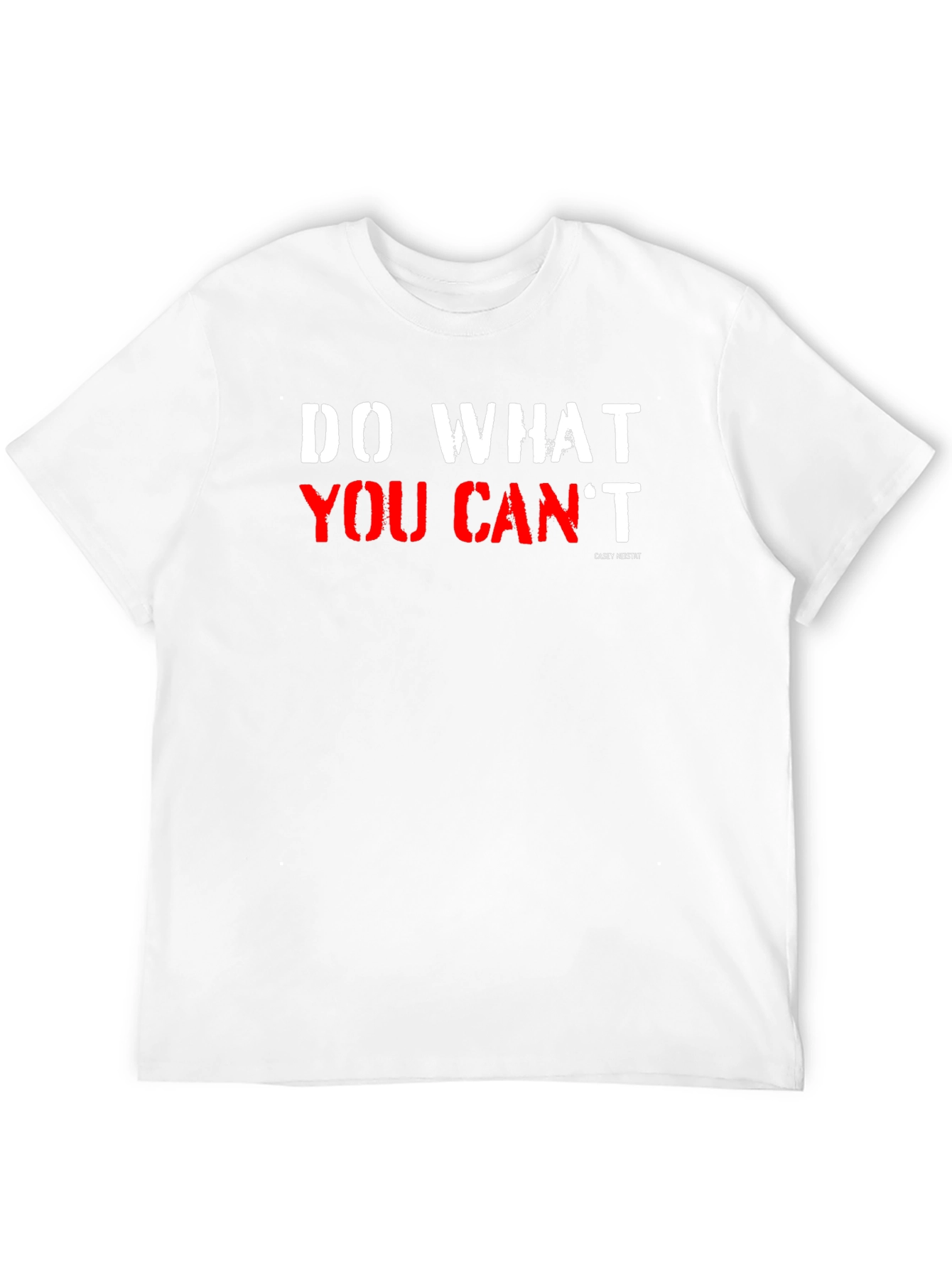 Do What You Cant Graphic Tee - Black