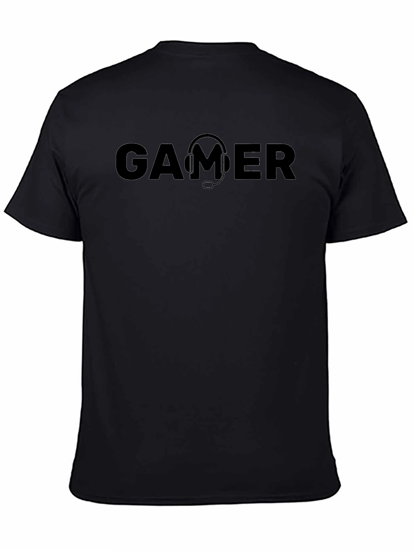 Gamer Headset T-Shirt - Black