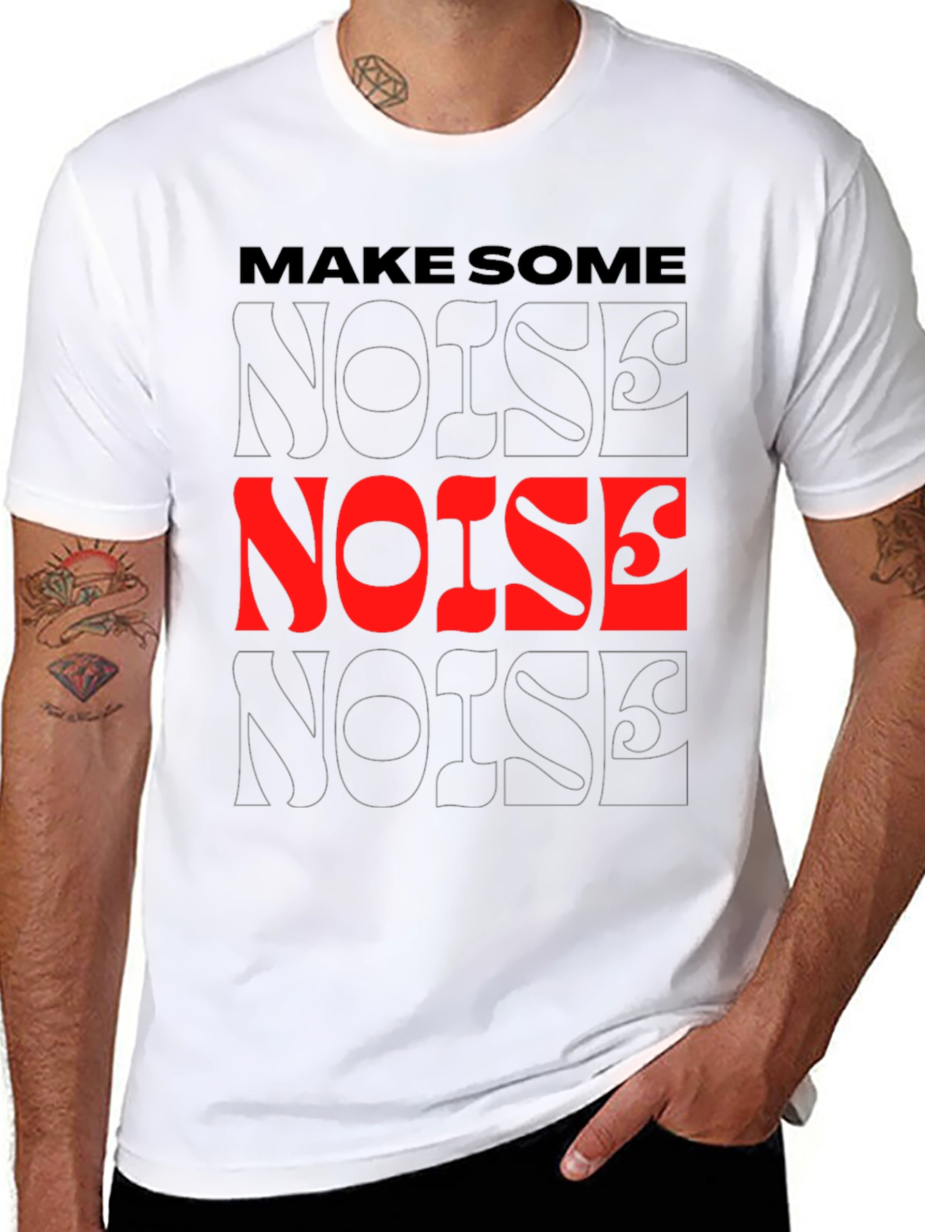 Make Some Noise Graphic Tee