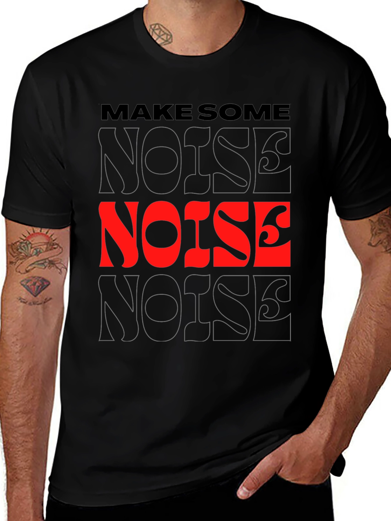 Make Some Noise Graphic Tee