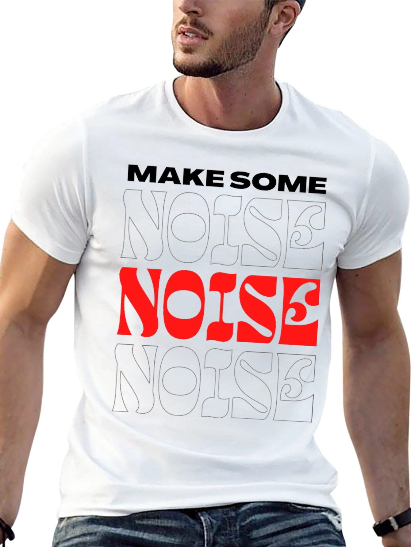Make Some Noise Graphic Tee