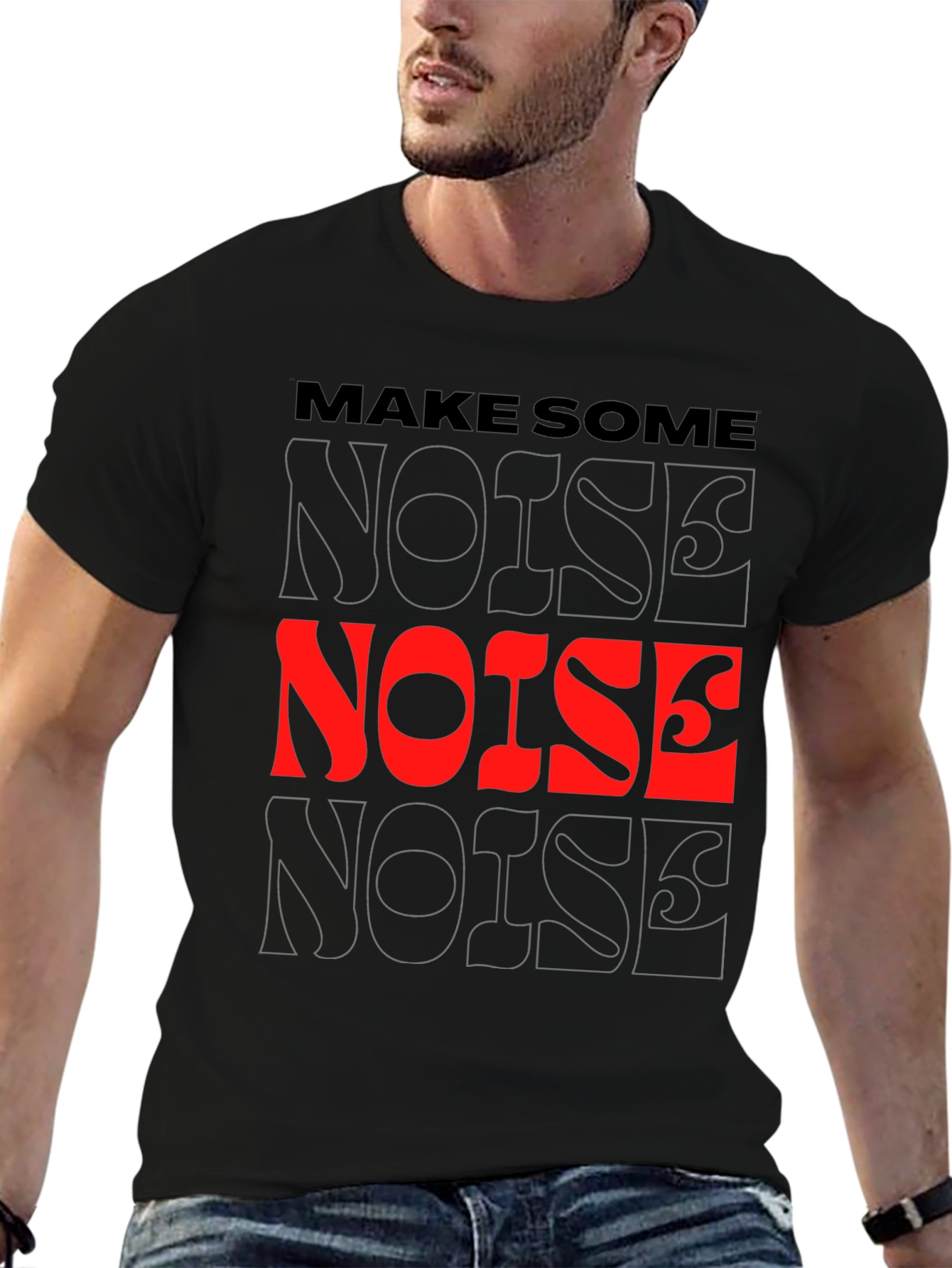 Make Some Noise Graphic Tee