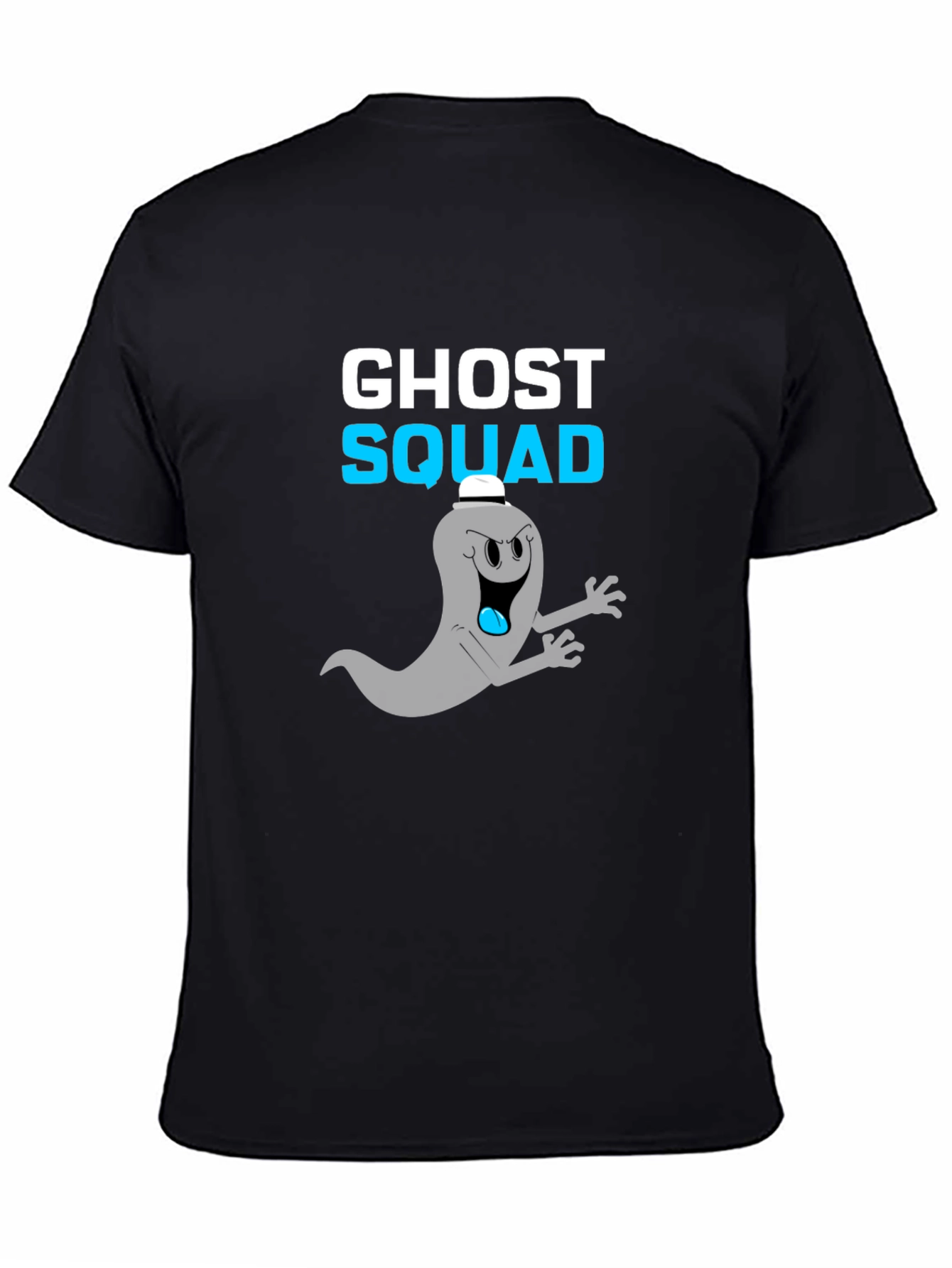 Ghost Squad Graphic Tee - Cool Spooky Design