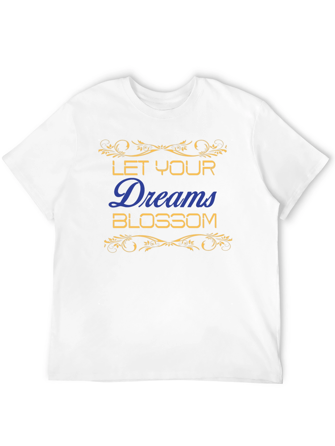 Let Your Dreams Blossom T-Shirt - Black