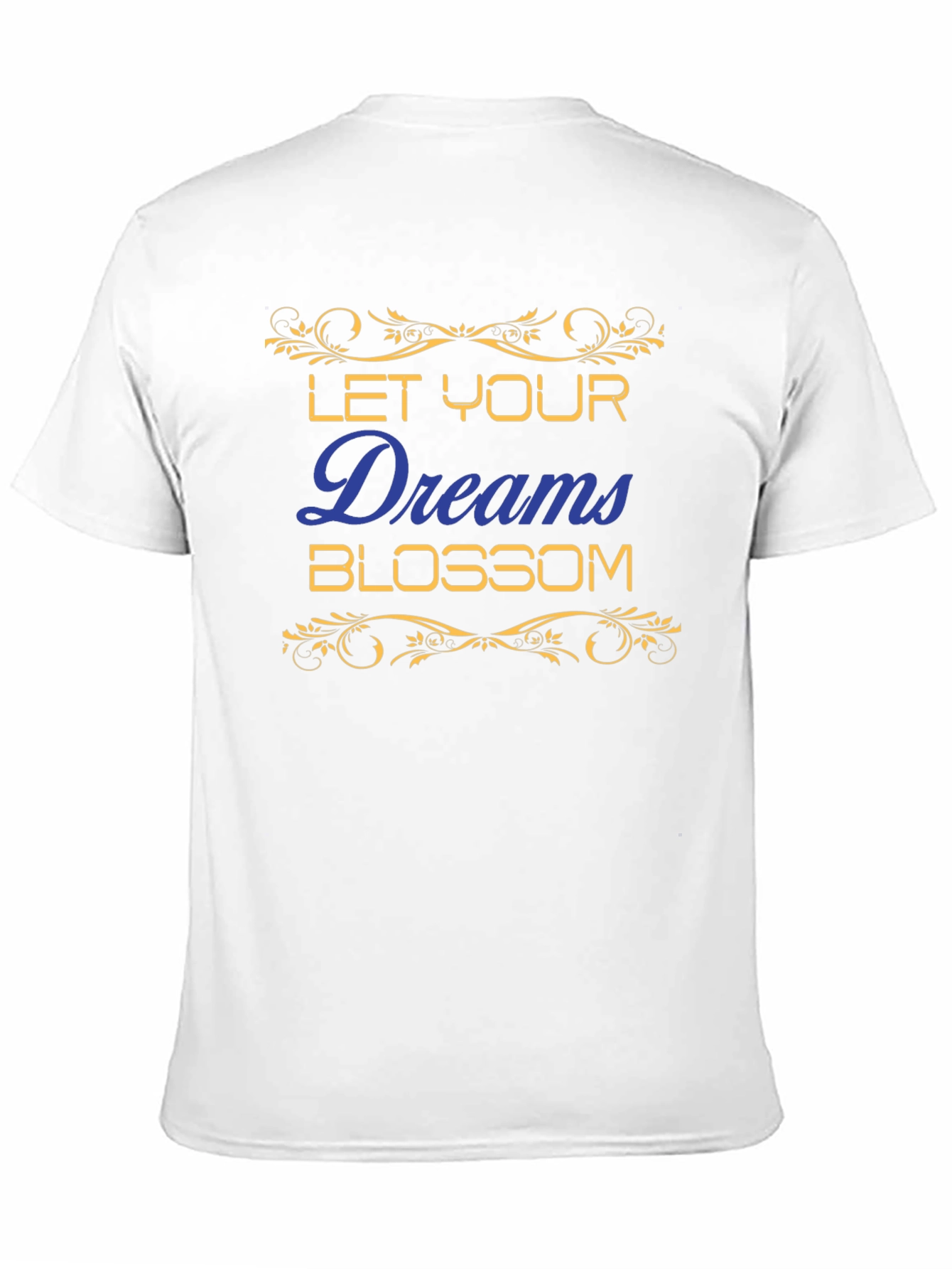 Let Your Dreams Blossom T-Shirt - Black