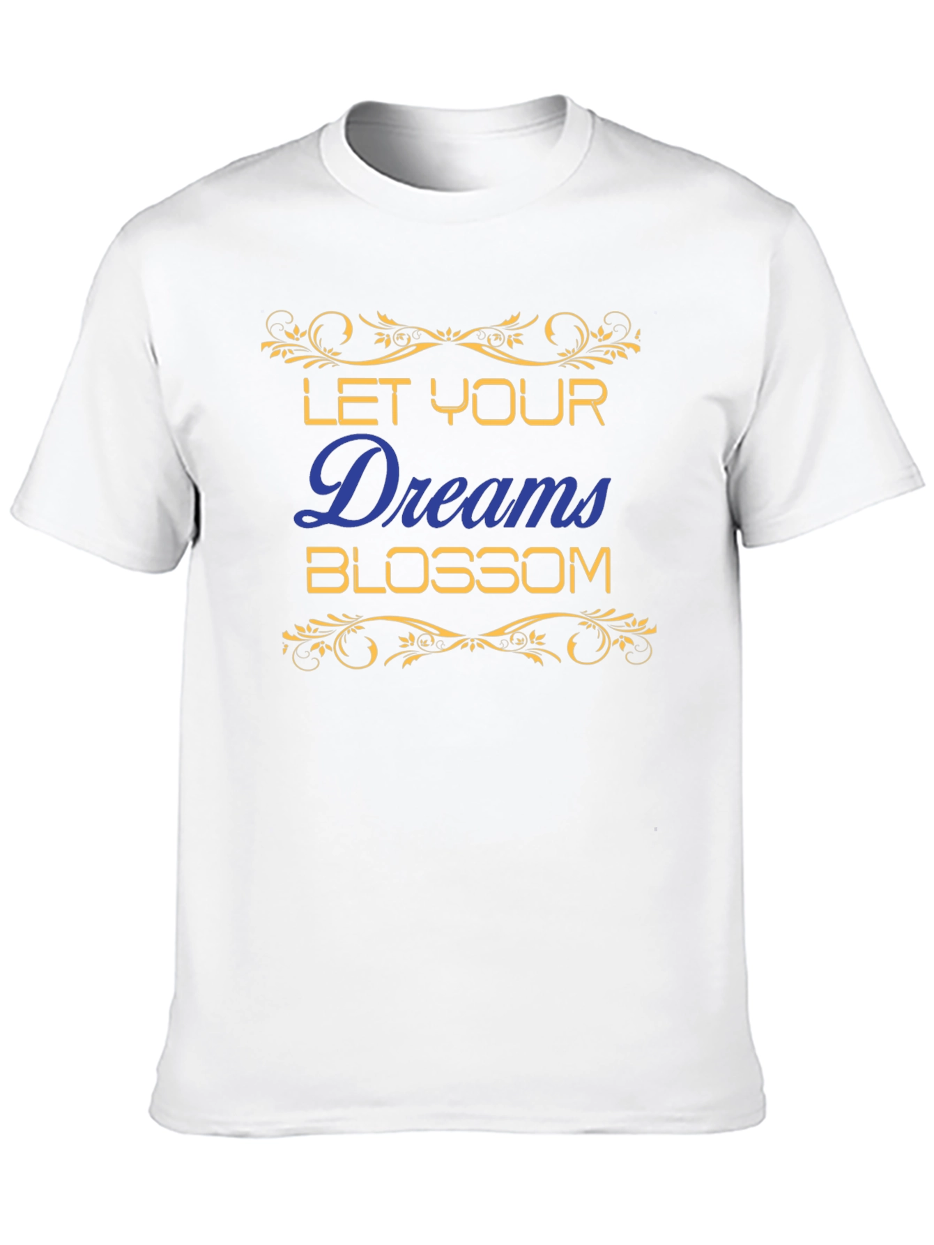 Let Your Dreams Blossom T-Shirt - Black