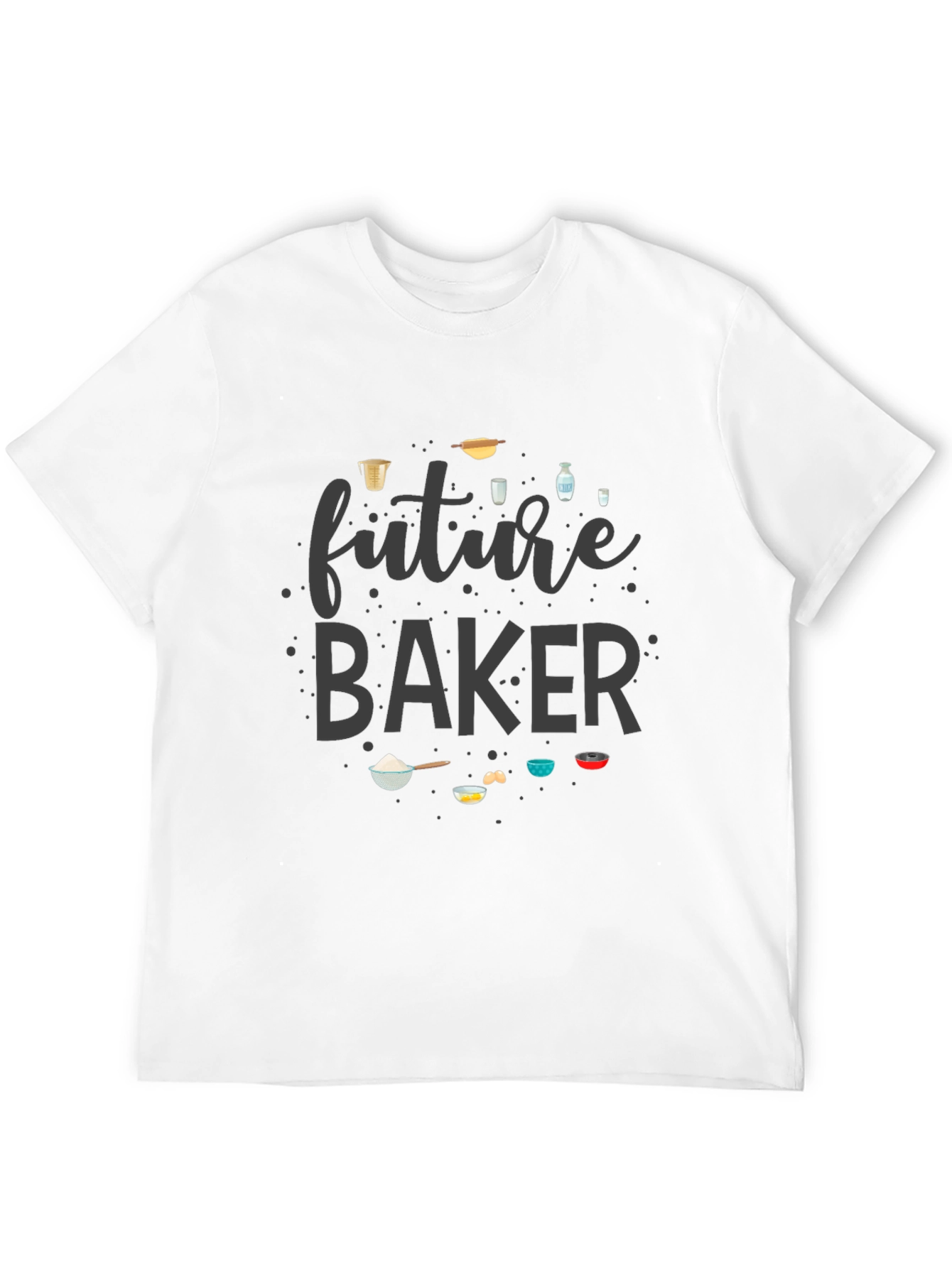 Future Baker Graphic Tee - Baking Lover T-Shirt
