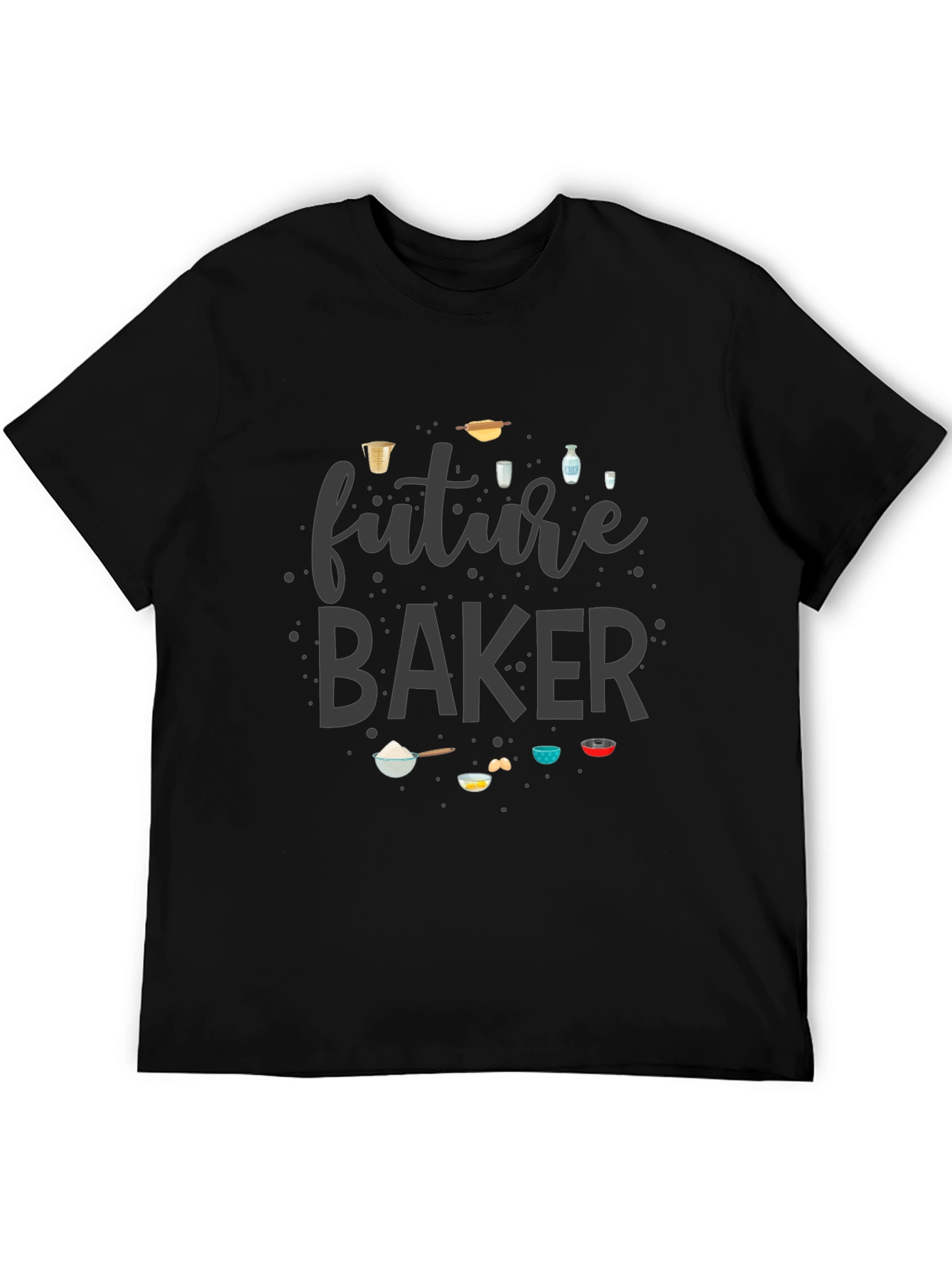 Future Baker Graphic Tee - Baking Lover T-Shirt