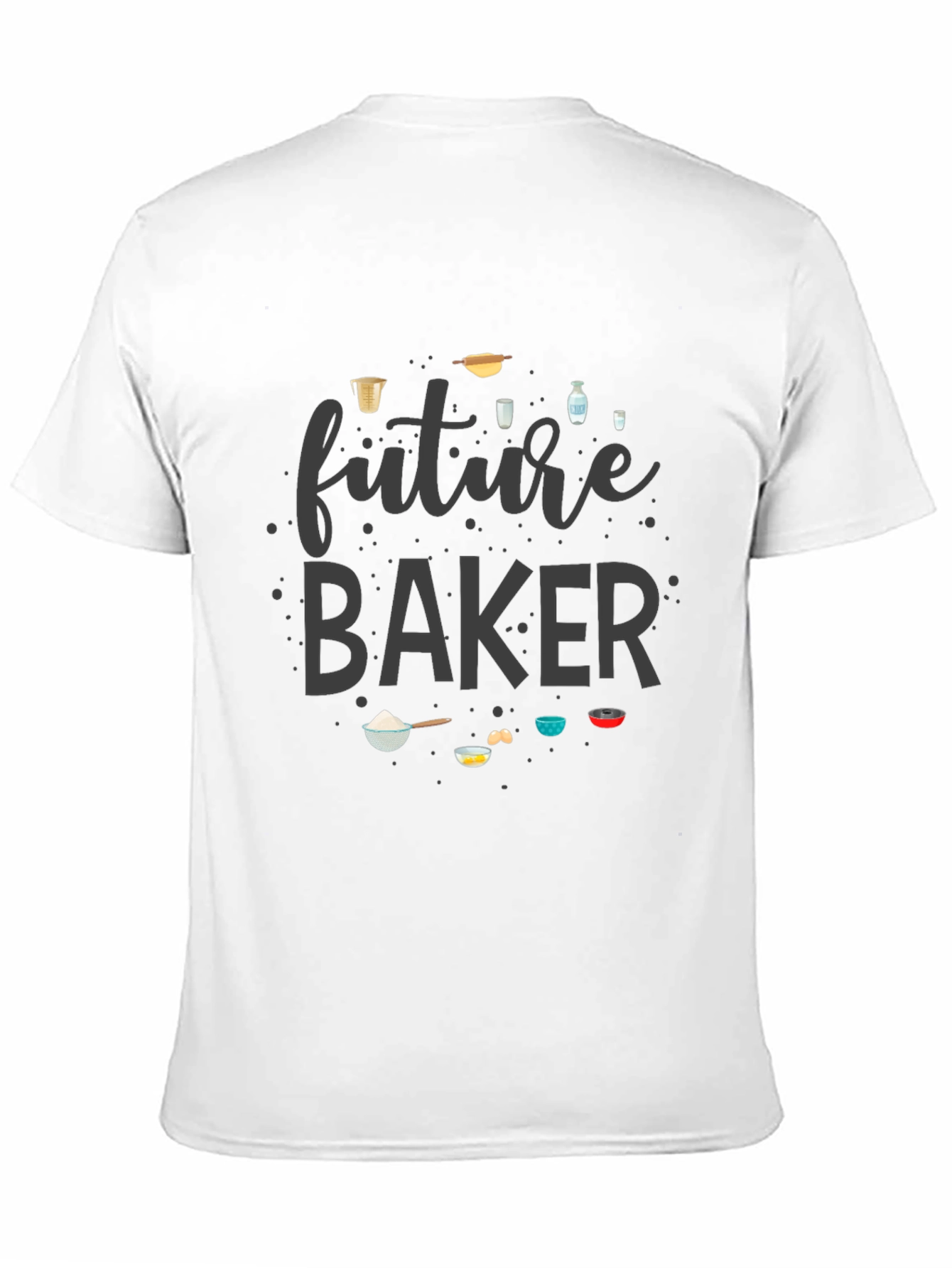 Future Baker Graphic Tee - Baking Lover T-Shirt