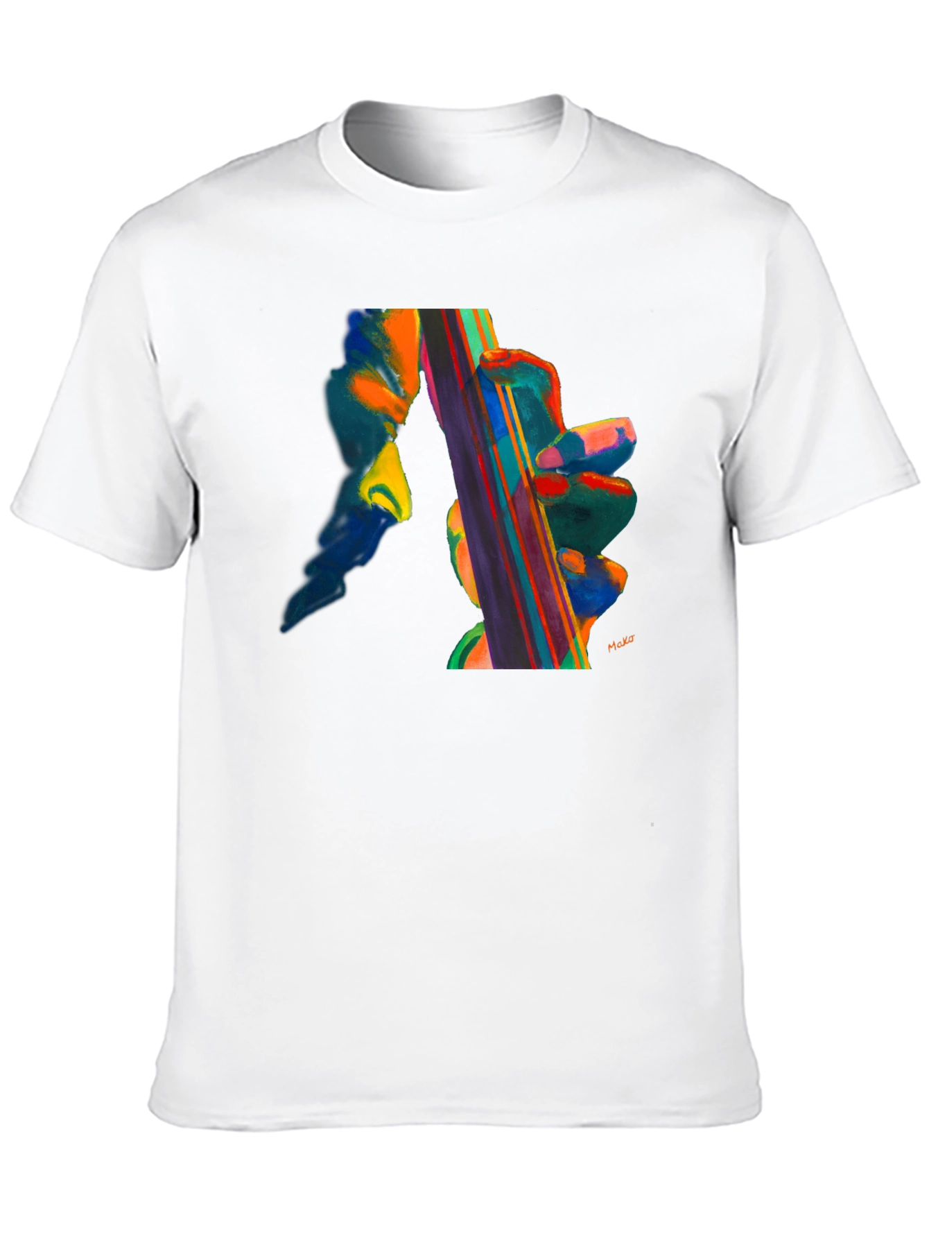 Abstract Musical T-Shirt