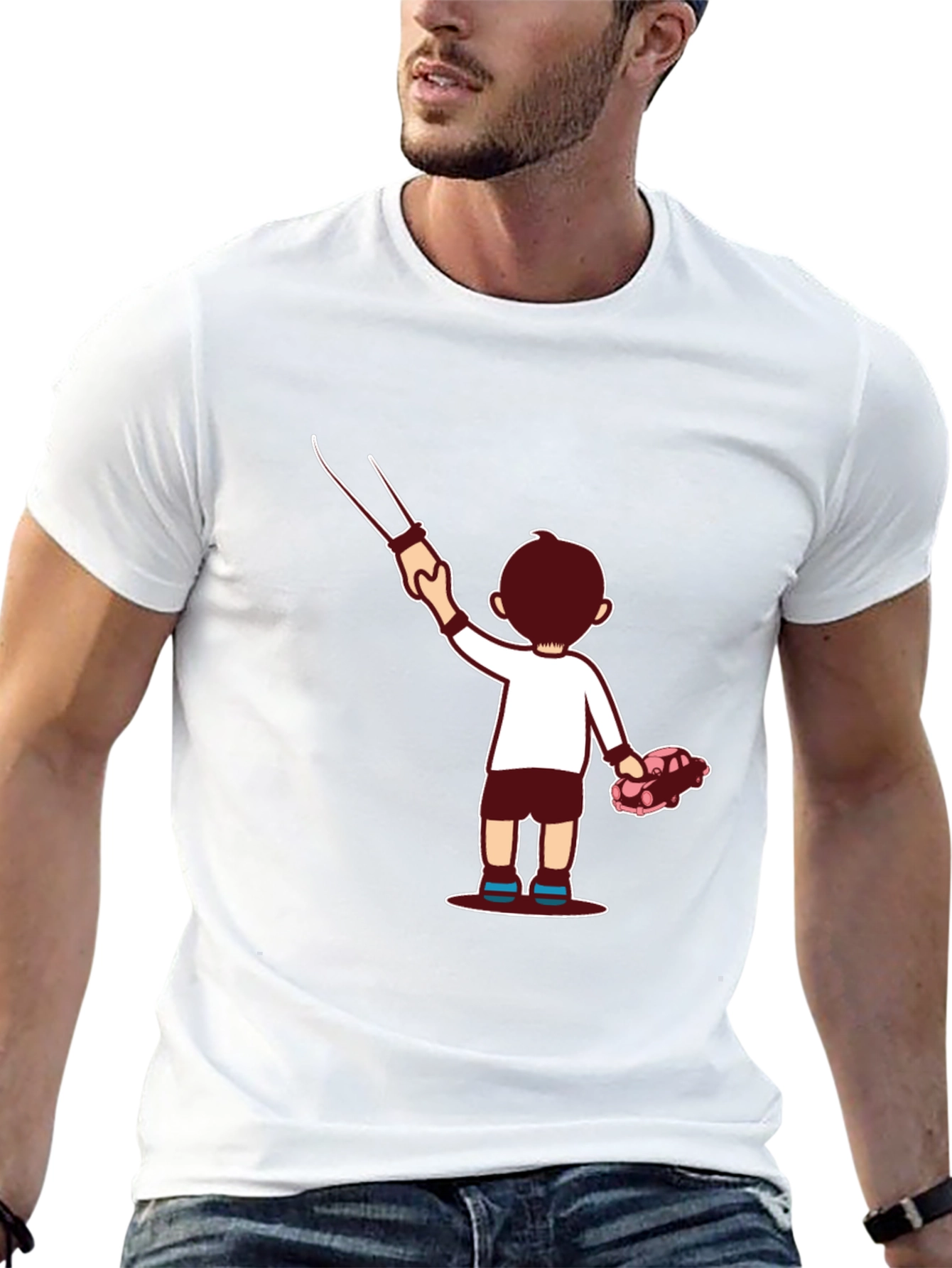 Cartoon Graphic T-Shirt