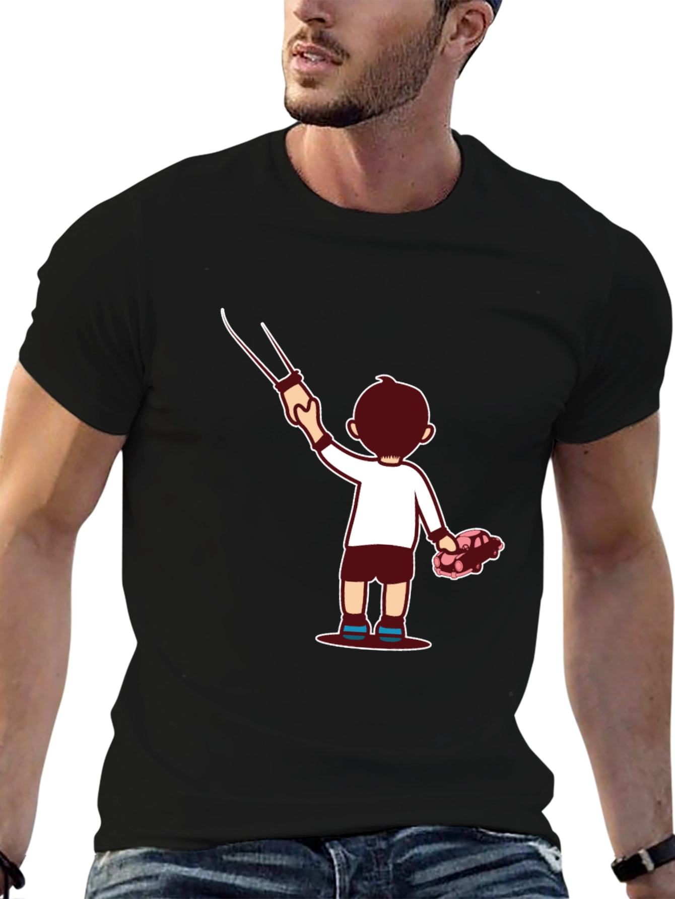 Cartoon Graphic T-Shirt