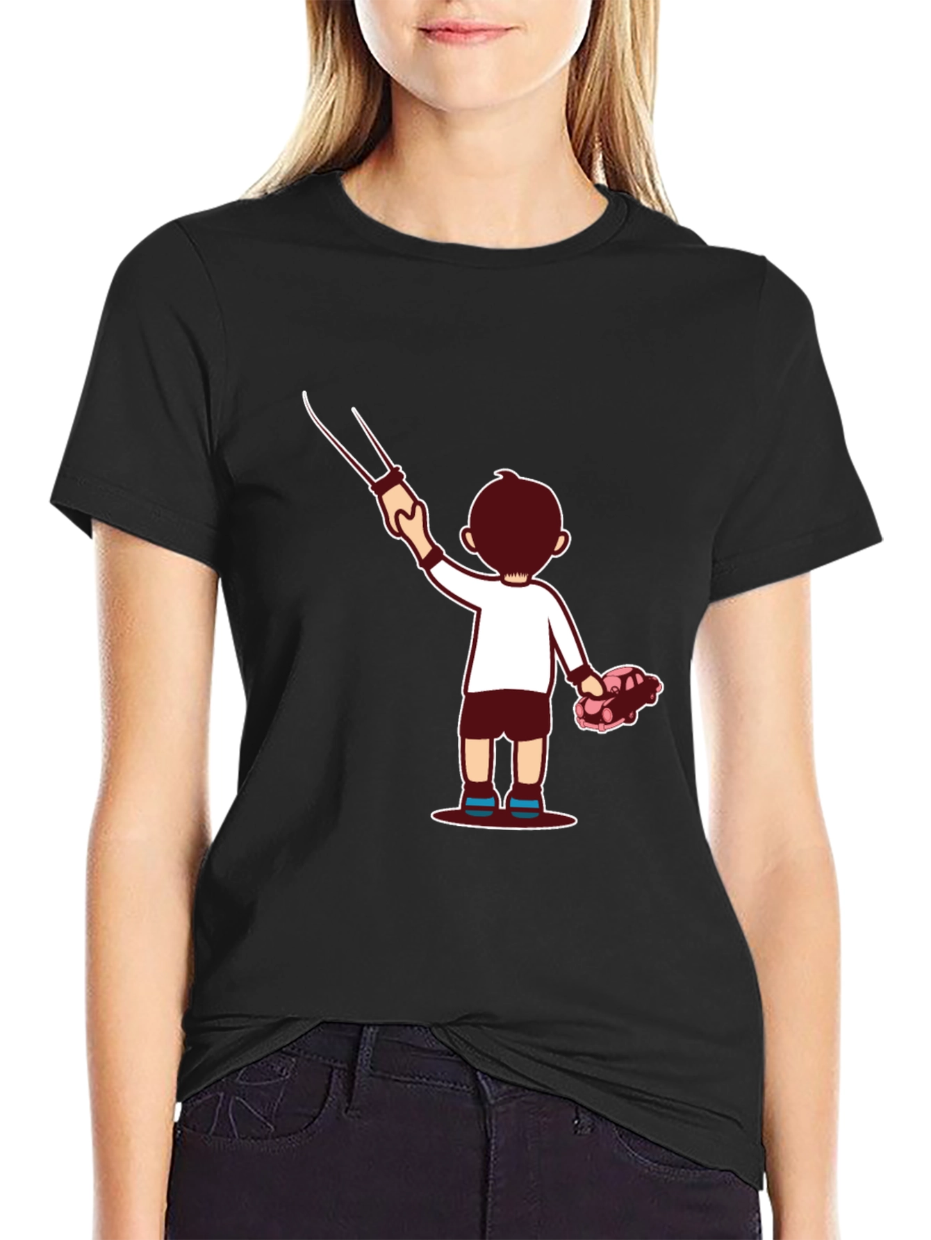 Cartoon Graphic T-Shirt