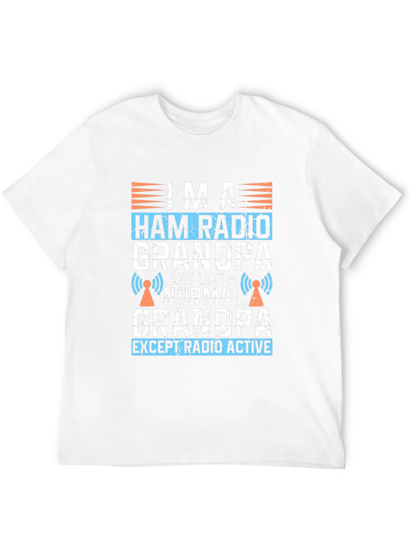 Ham Radio Grandpa T-Shirt - Radio Active Grandpa Tee