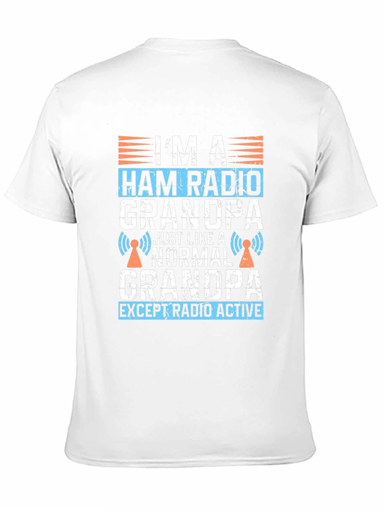 Ham Radio Grandpa T-Shirt - Radio Active Grandpa Tee