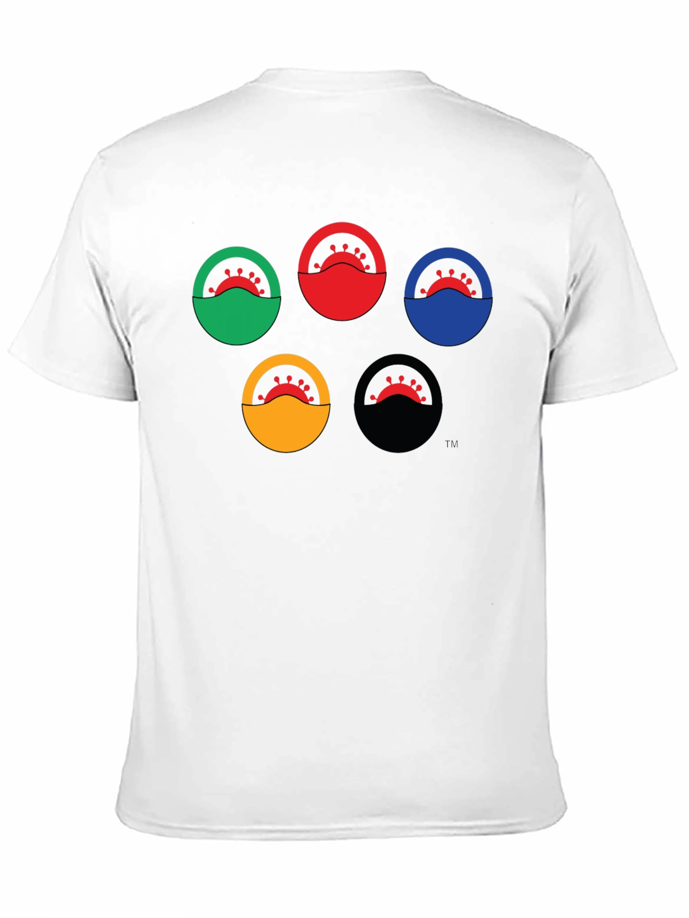 Olympic Rings COVID-19 Graphic T-Shirt