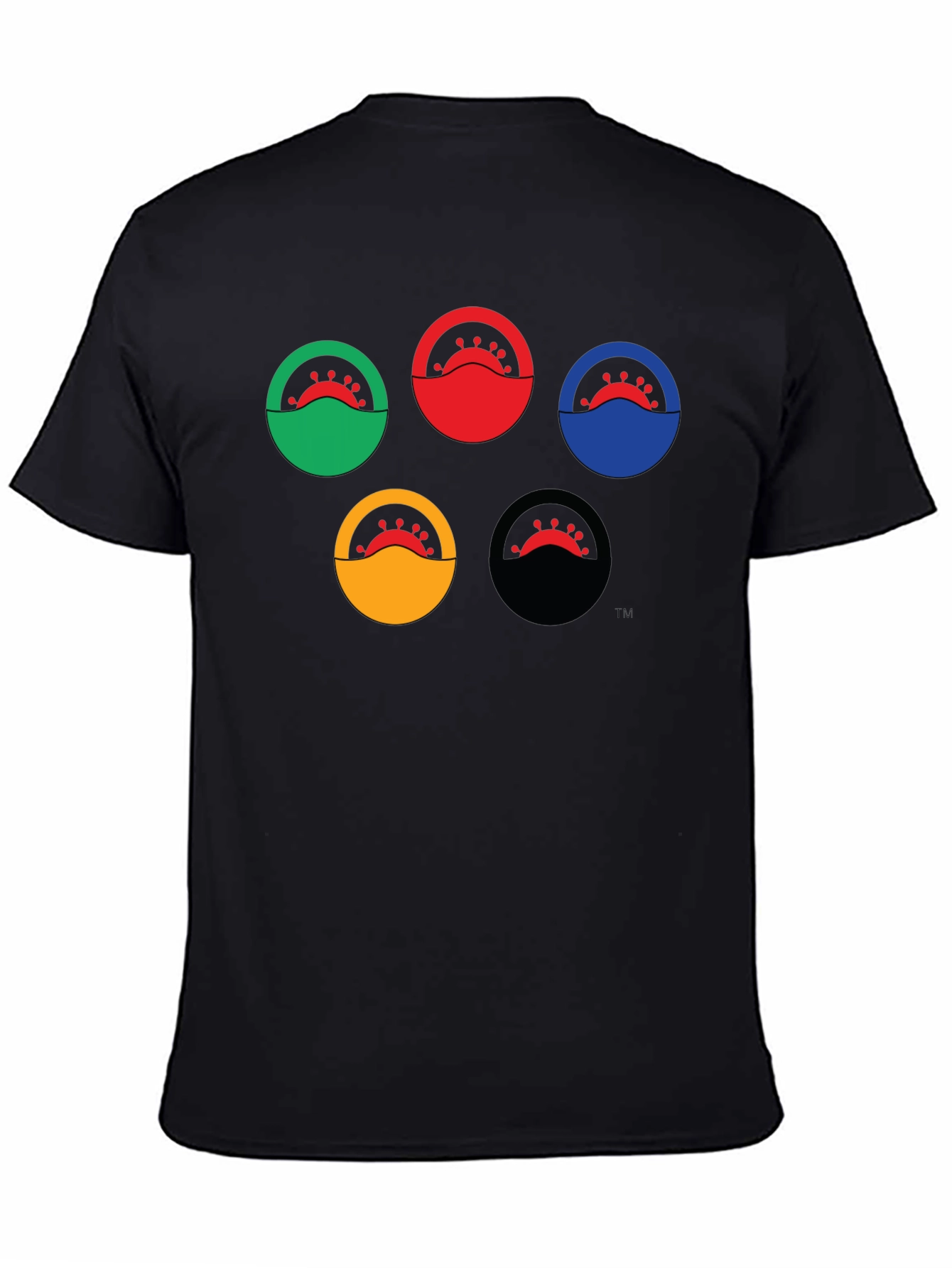 Olympic Rings COVID-19 Graphic T-Shirt