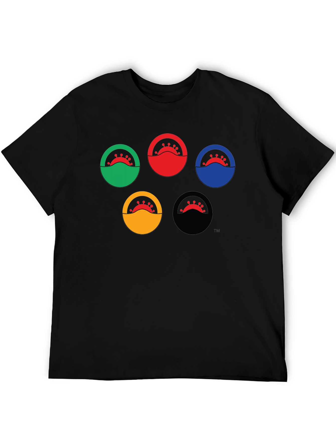 Olympic Rings COVID-19 Graphic T-Shirt
