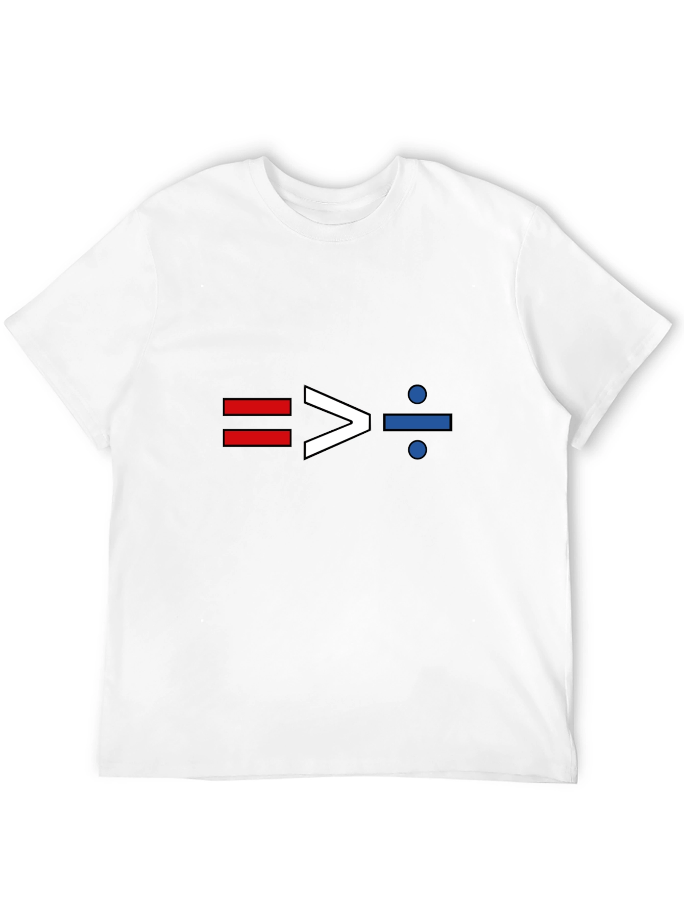 Equality T-Shirt - Red White and Blue Design
