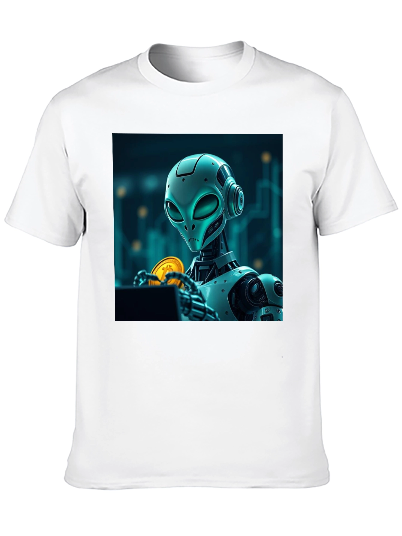 Alien Crypto Trader T-Shirt