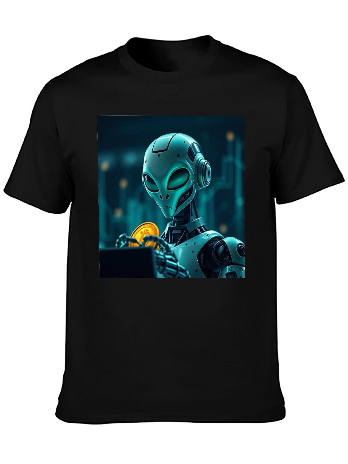 Alien Crypto Trader T-Shirt