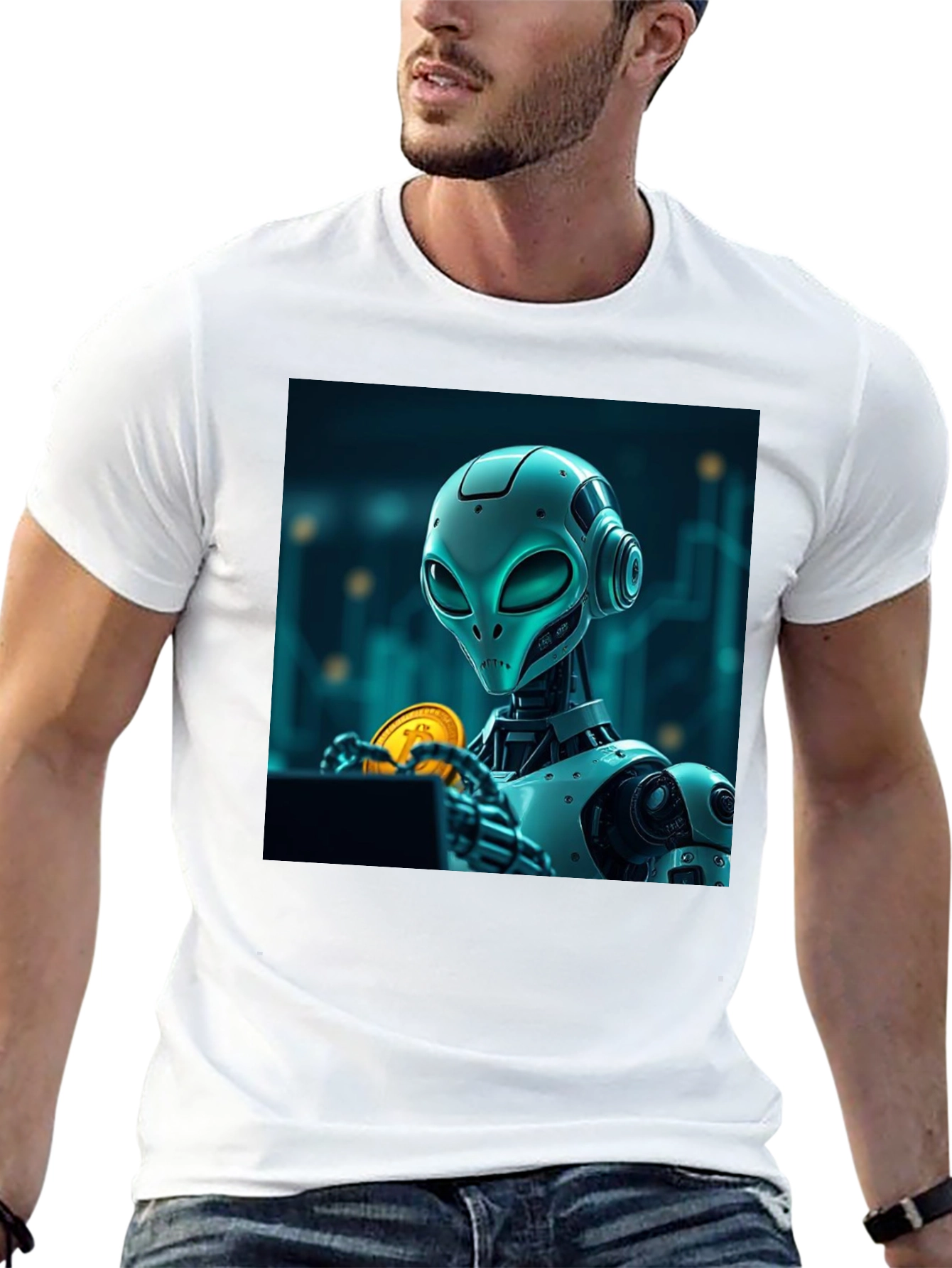 Alien Crypto Trader T-Shirt
