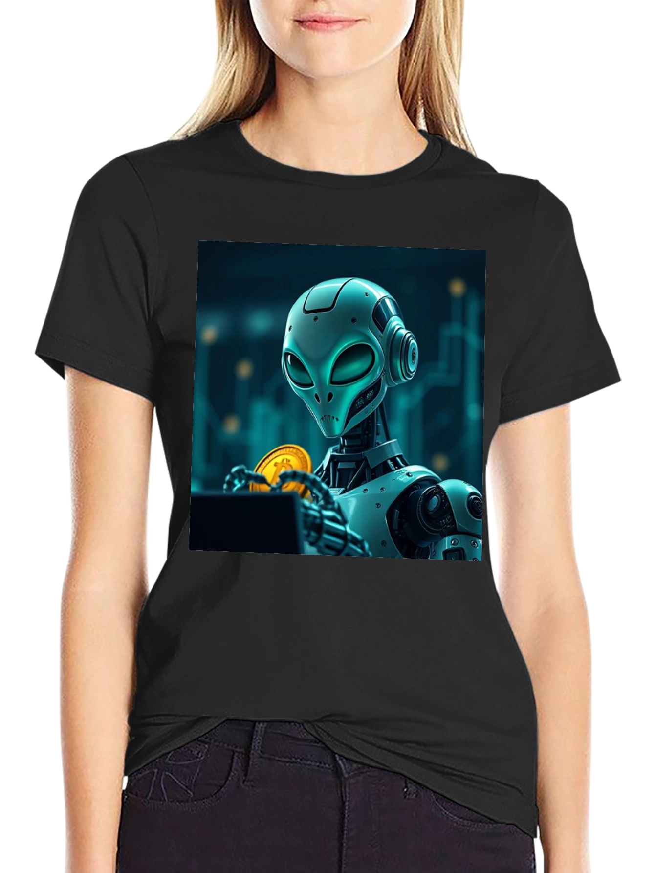Alien Crypto Trader T-Shirt