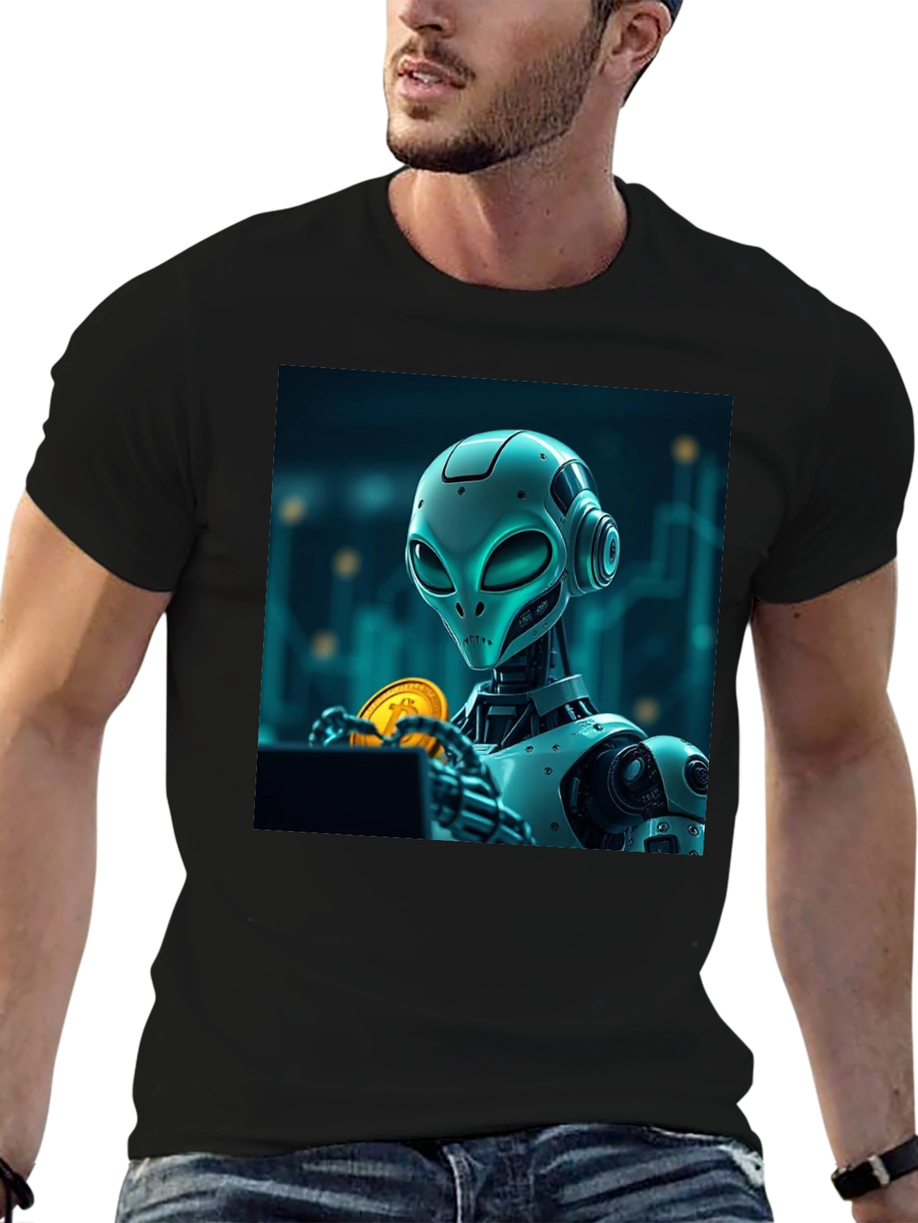 Alien Crypto Trader T-Shirt