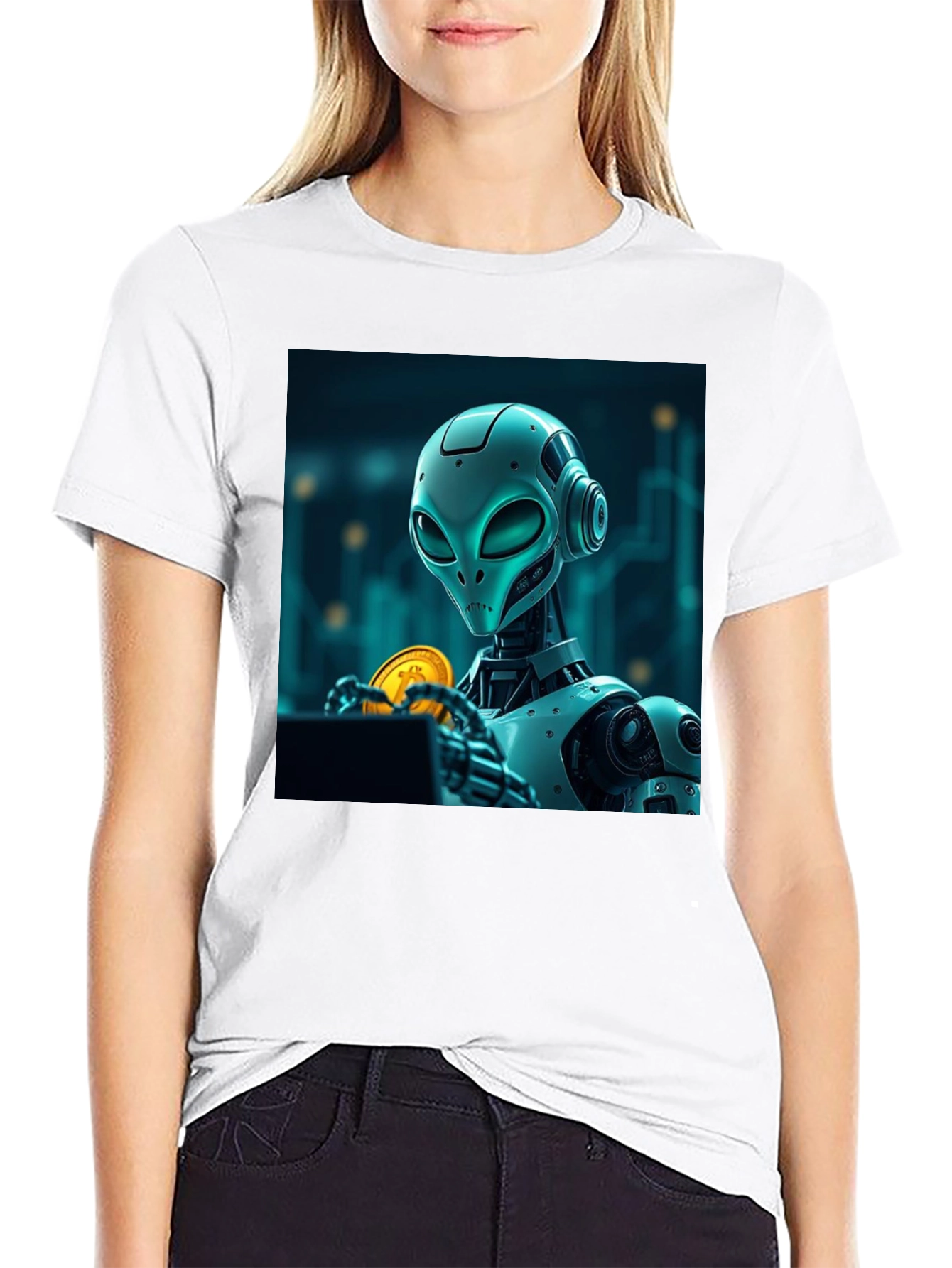 Alien Crypto Trader T-Shirt