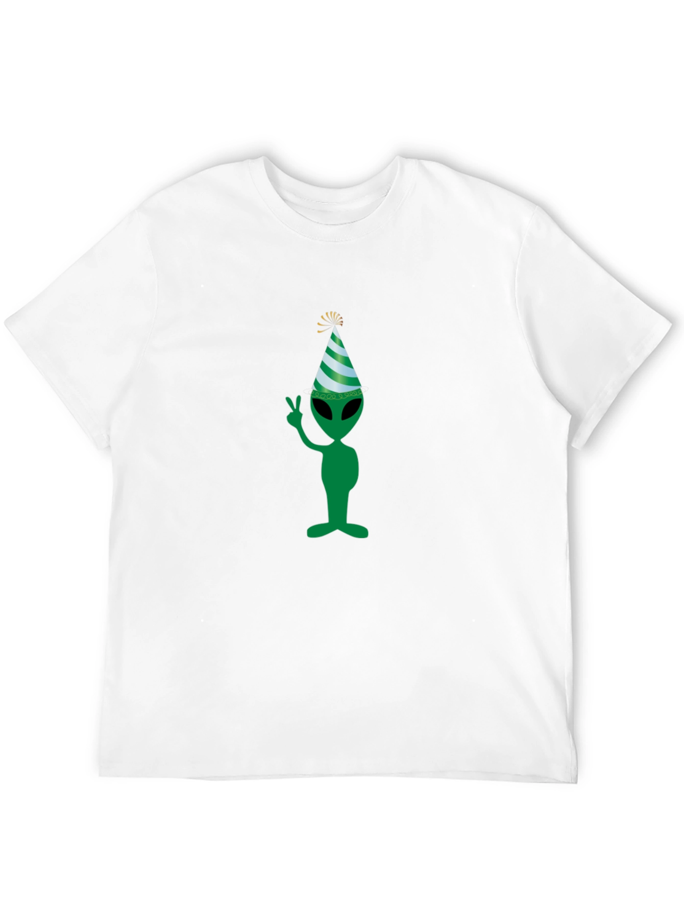 Alien Party T-Shirt - Mens Black Tee