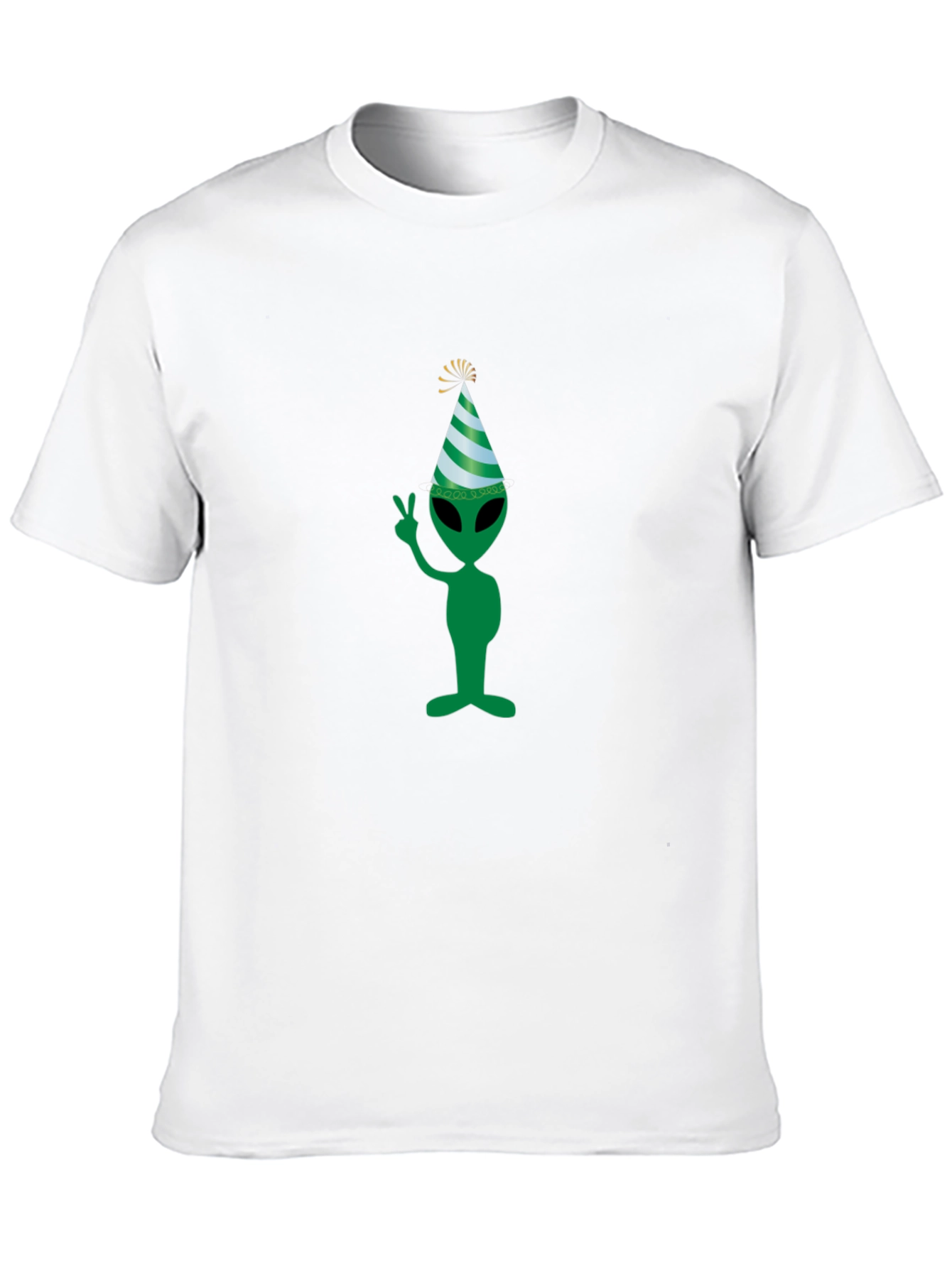 Alien Party T-Shirt - Mens Black Tee