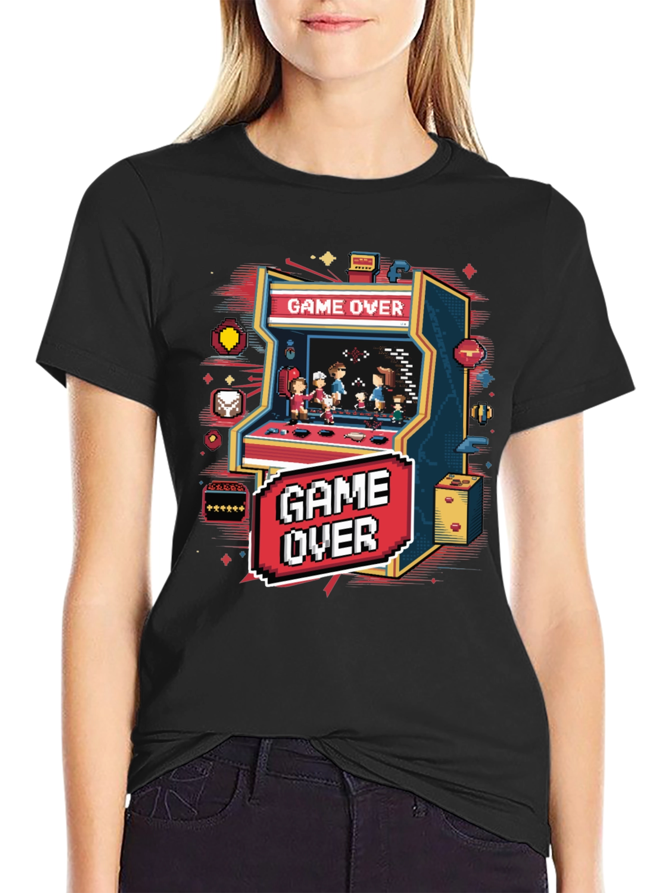 Game Over Arcade Tee