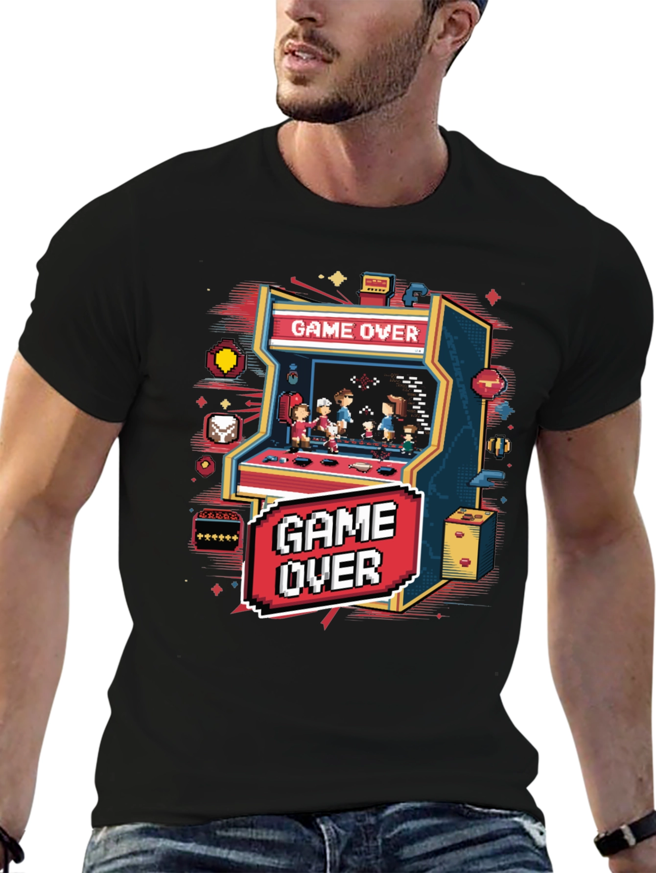 Game Over Arcade Tee