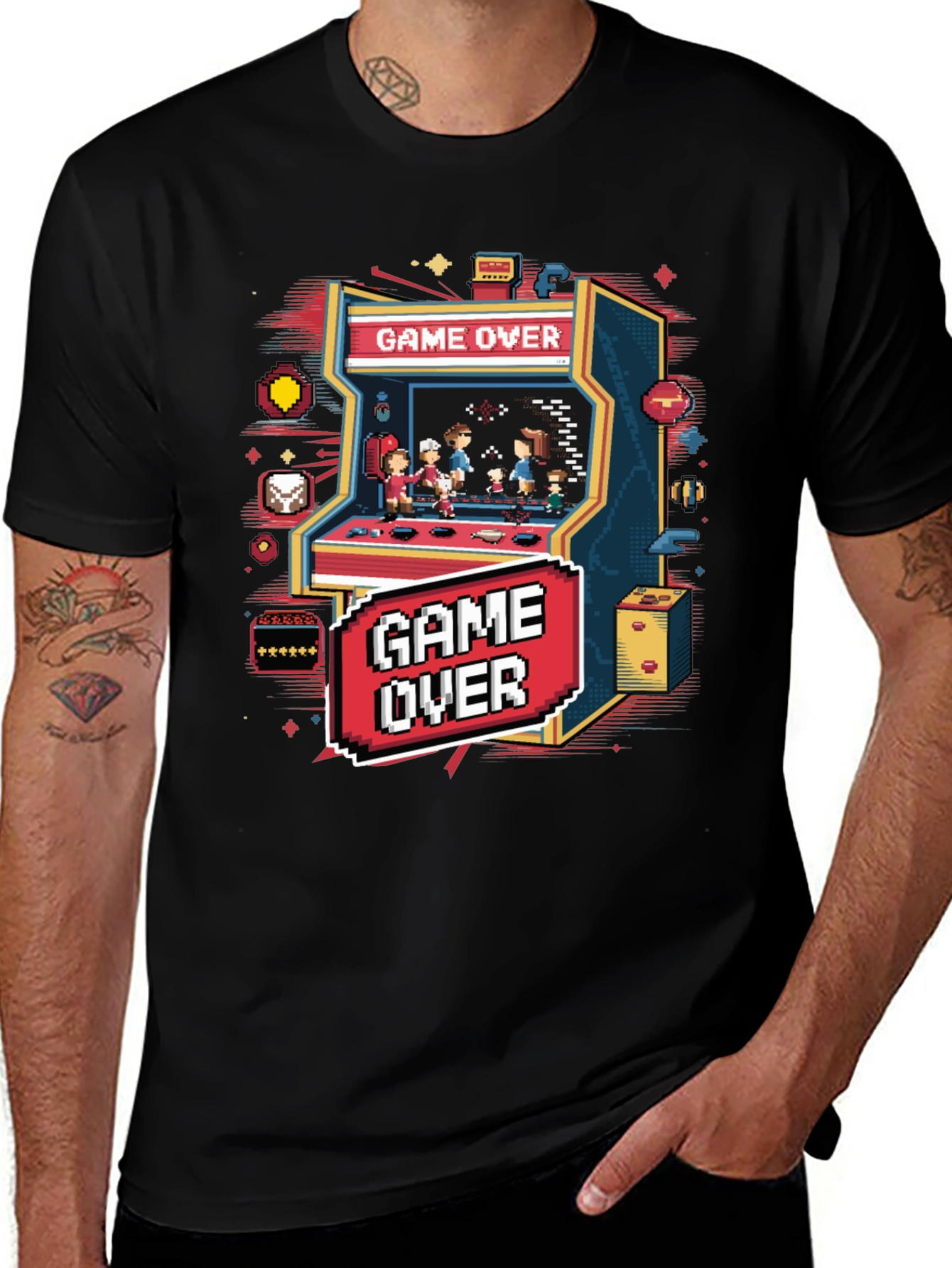 Game Over Arcade Tee