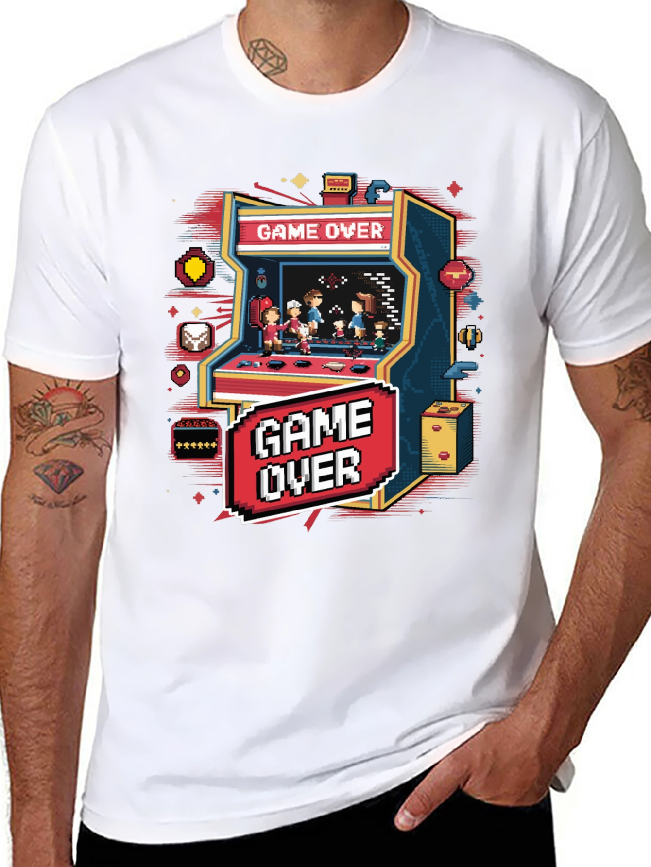 Game Over Arcade Tee