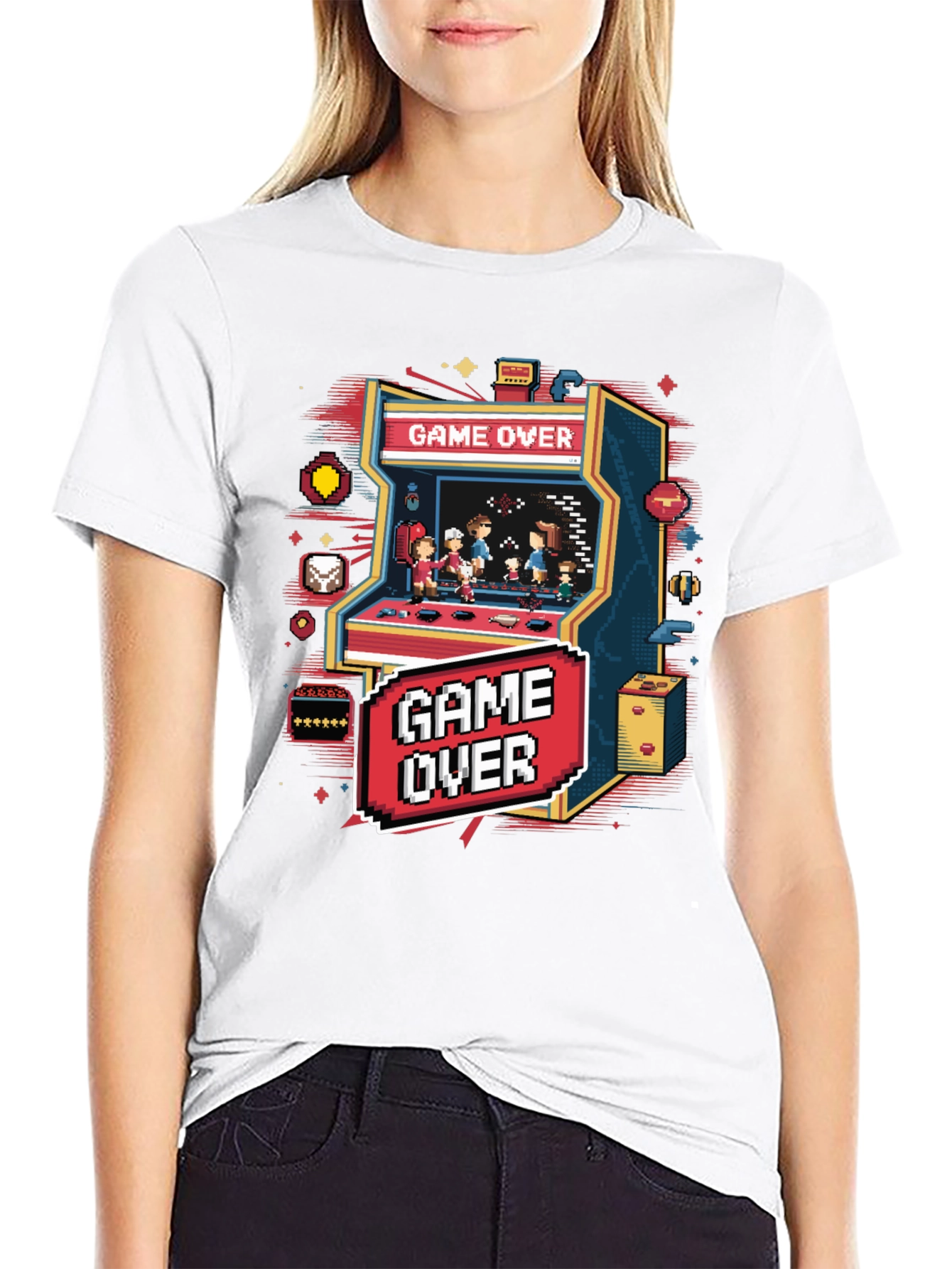 Game Over Arcade Tee