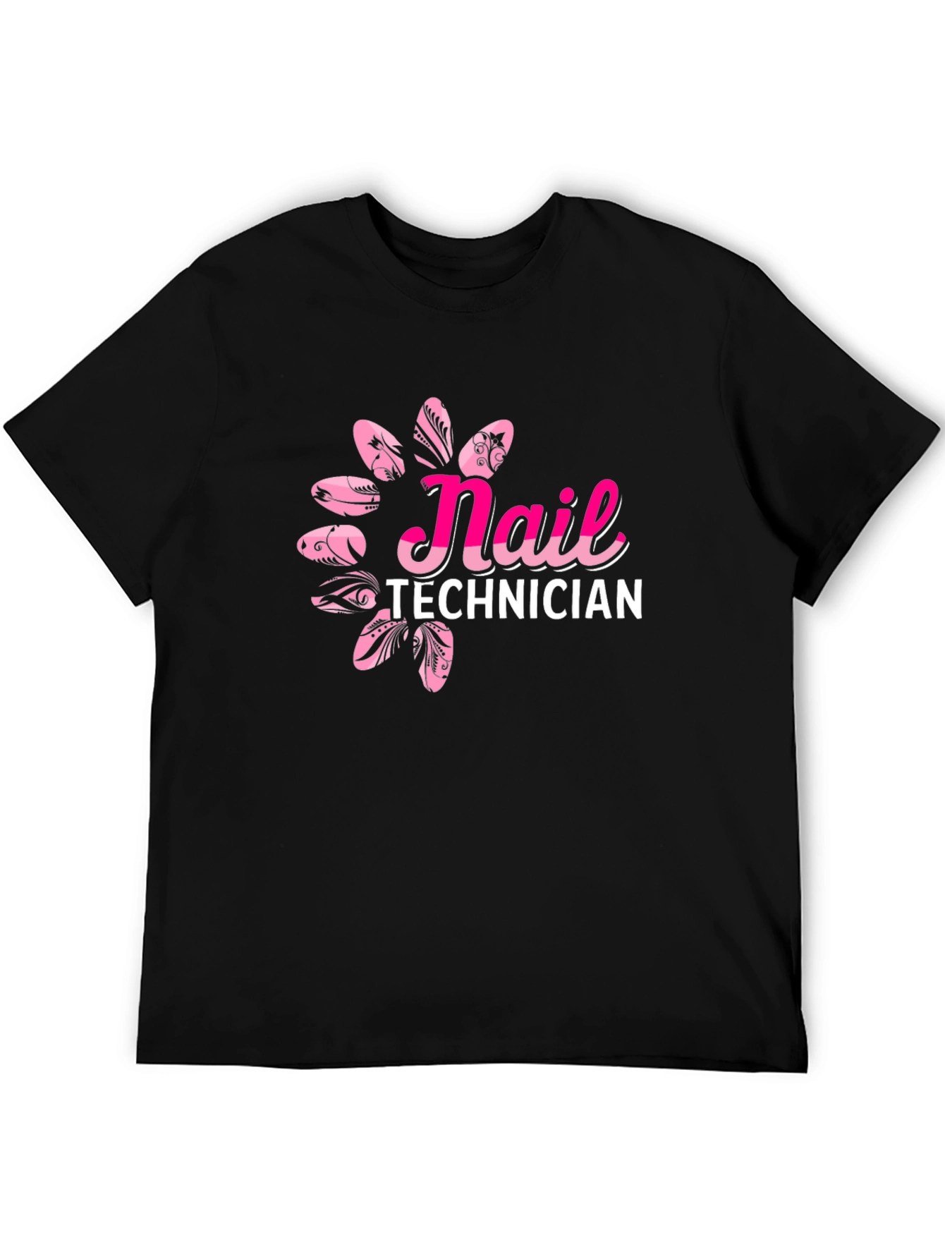 Nail Technician Graphic Tee - Stylish Salon Apparel