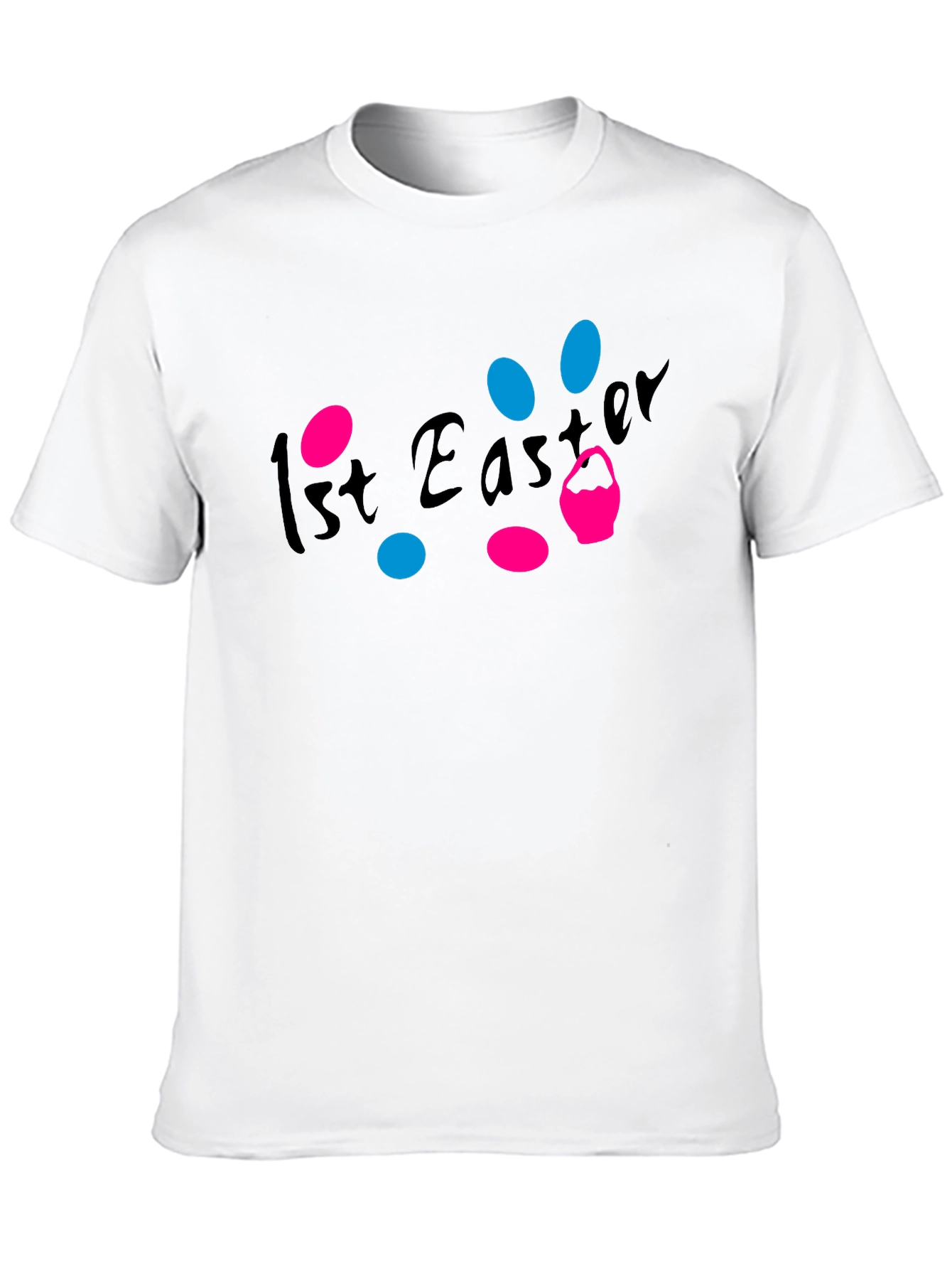 1st Easter T-Shirt - Black Graphic Tee
