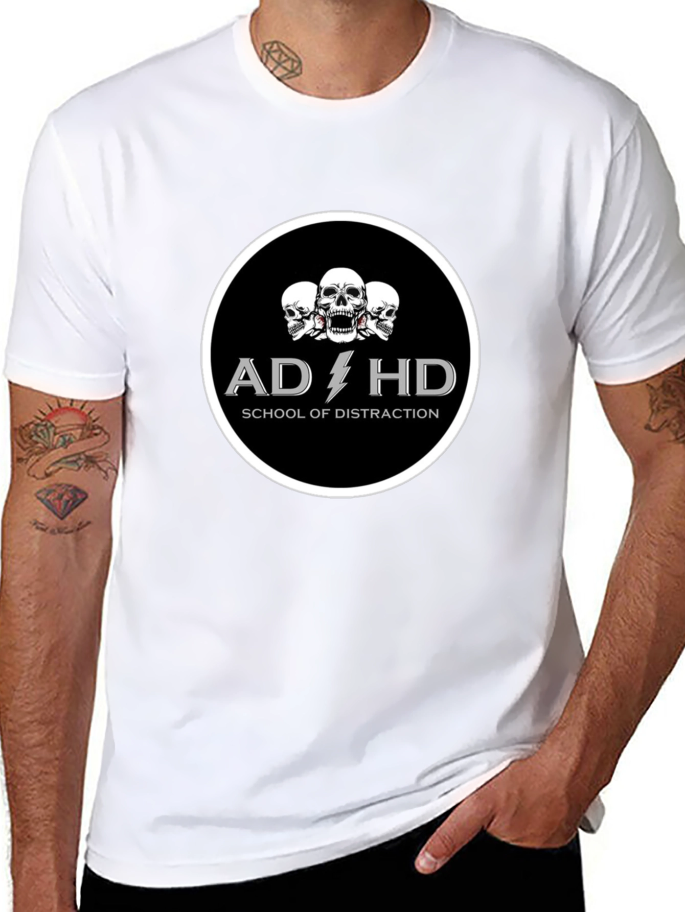 ADHD School of Distraction Graphic Tee