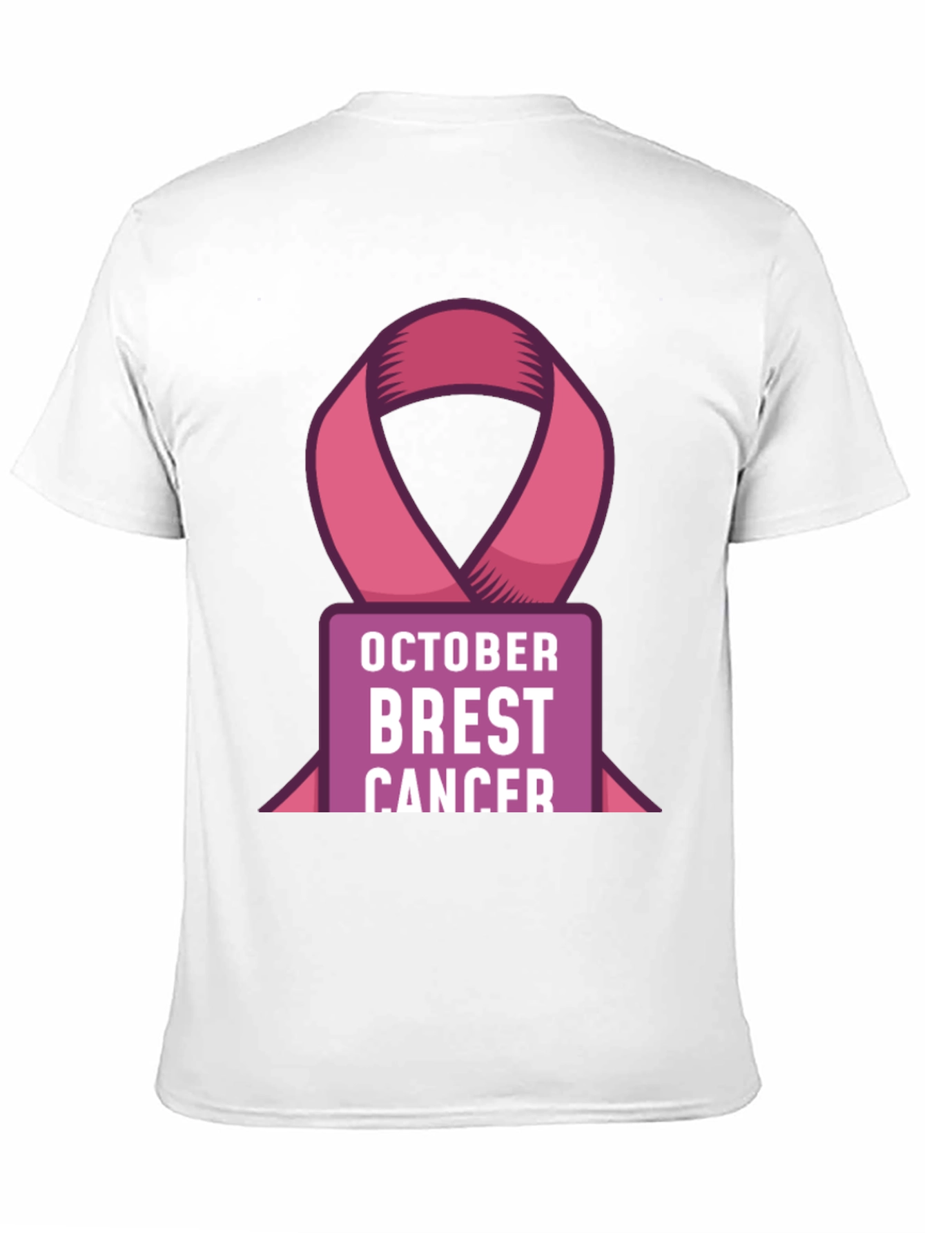 October Breast Cancer Awareness Ribbon T-Shirt