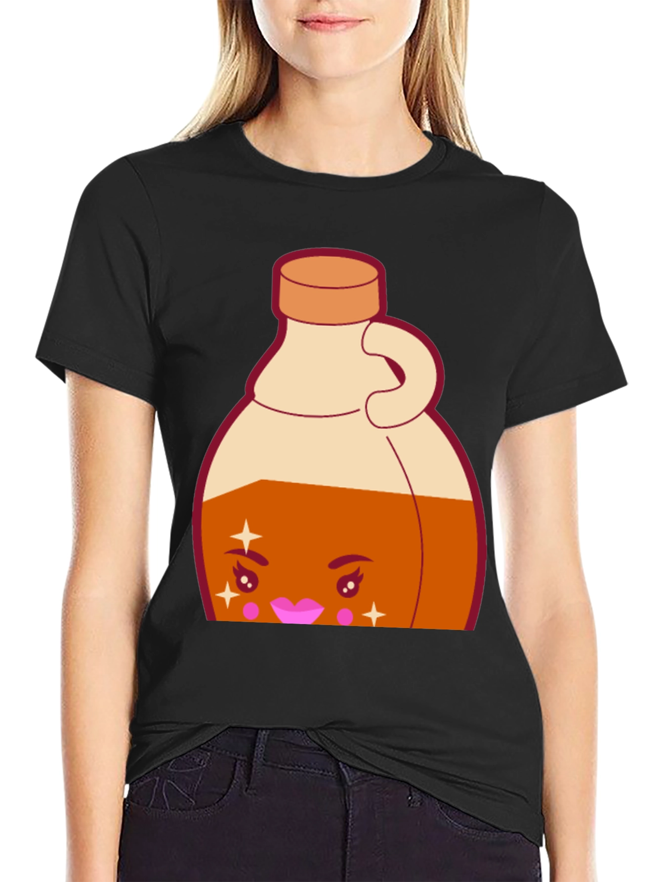 Quirky Cartoon Jug T-Shirt - Fun Graphic Tee