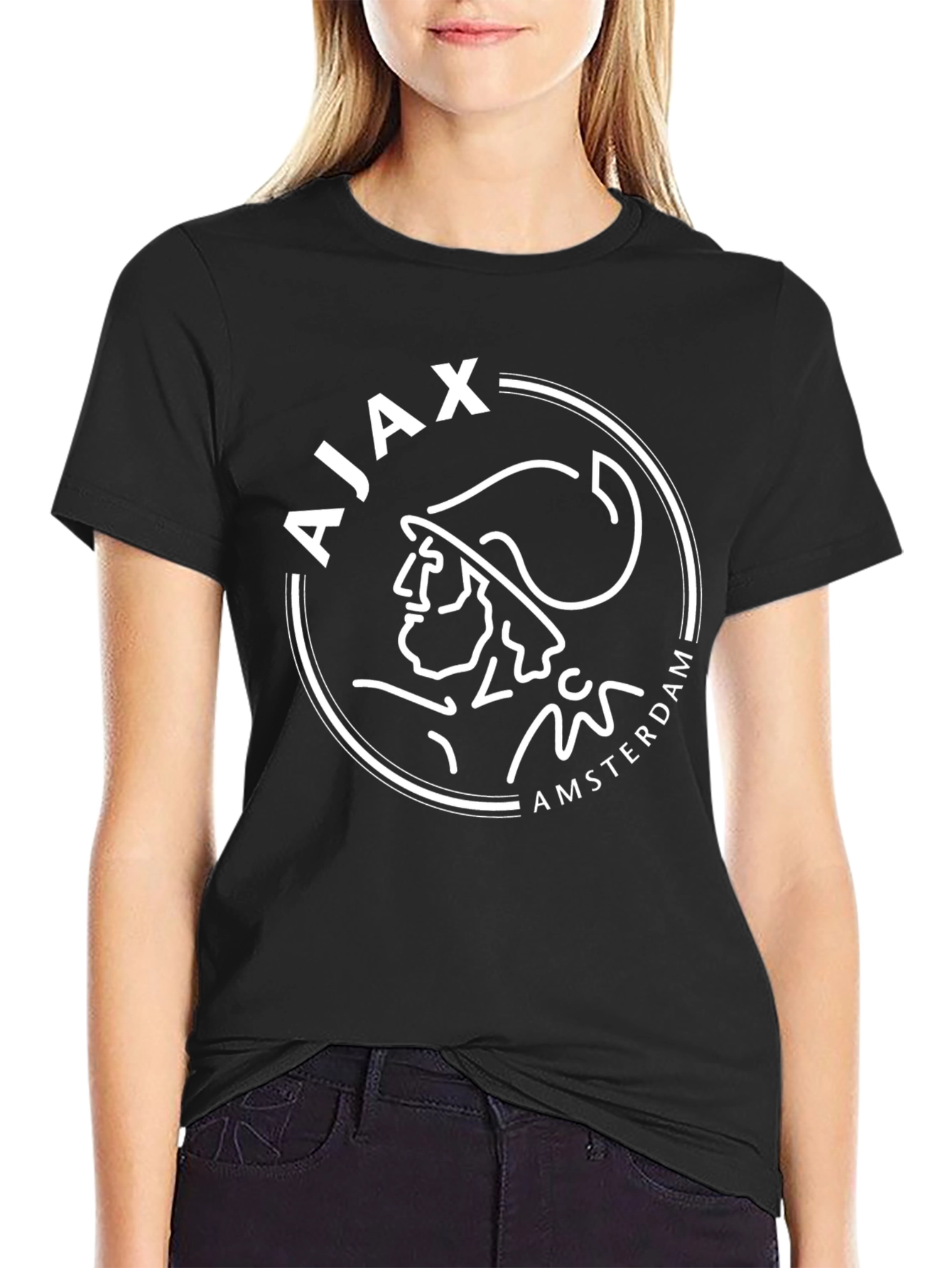 Ajax Amsterdam Graphic T-Shirt - Black