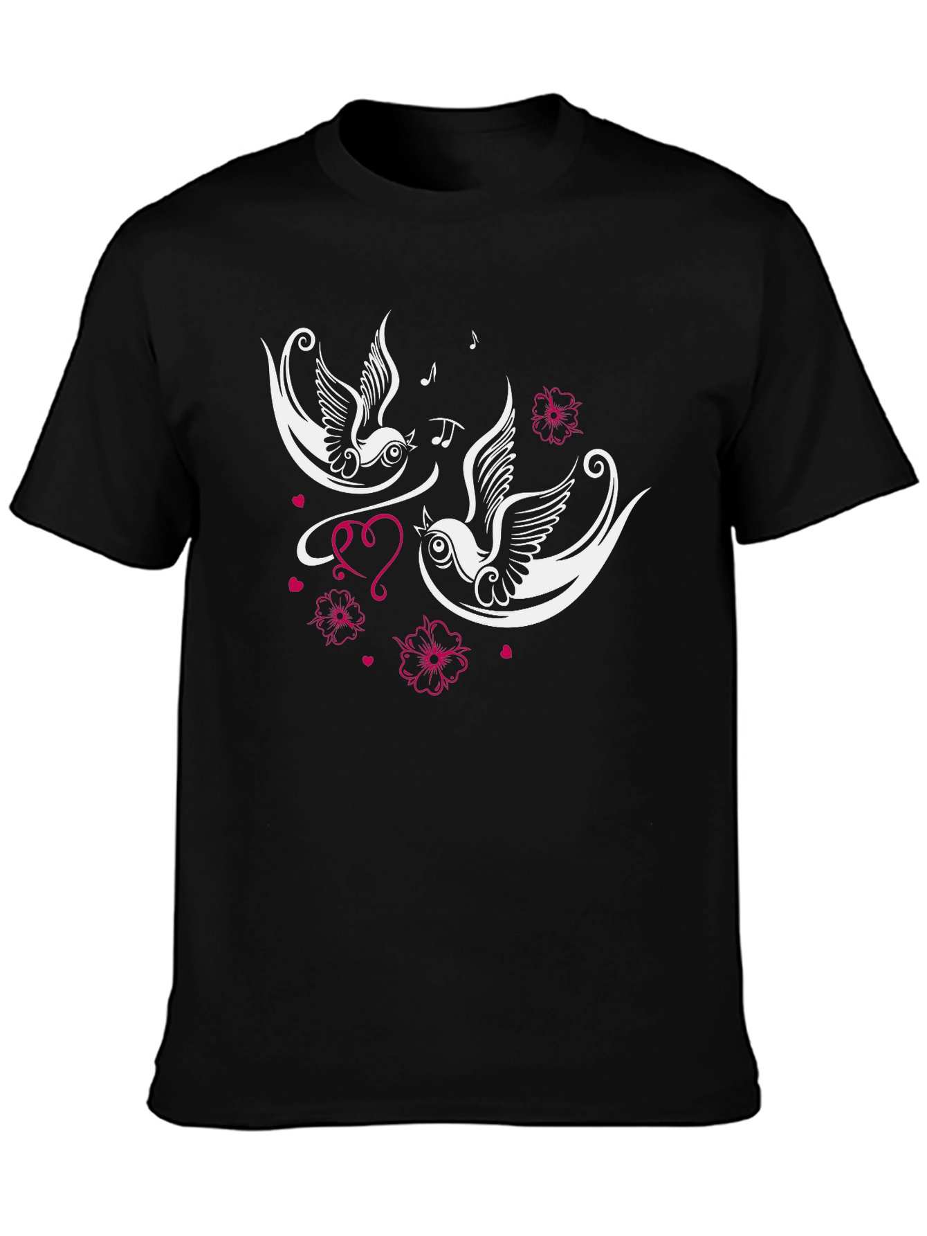 Swallow Tattoo Style Graphic Tee