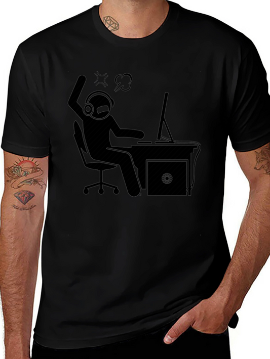 Gamer Rage T-Shirt - Funny Angry Gamer Tee