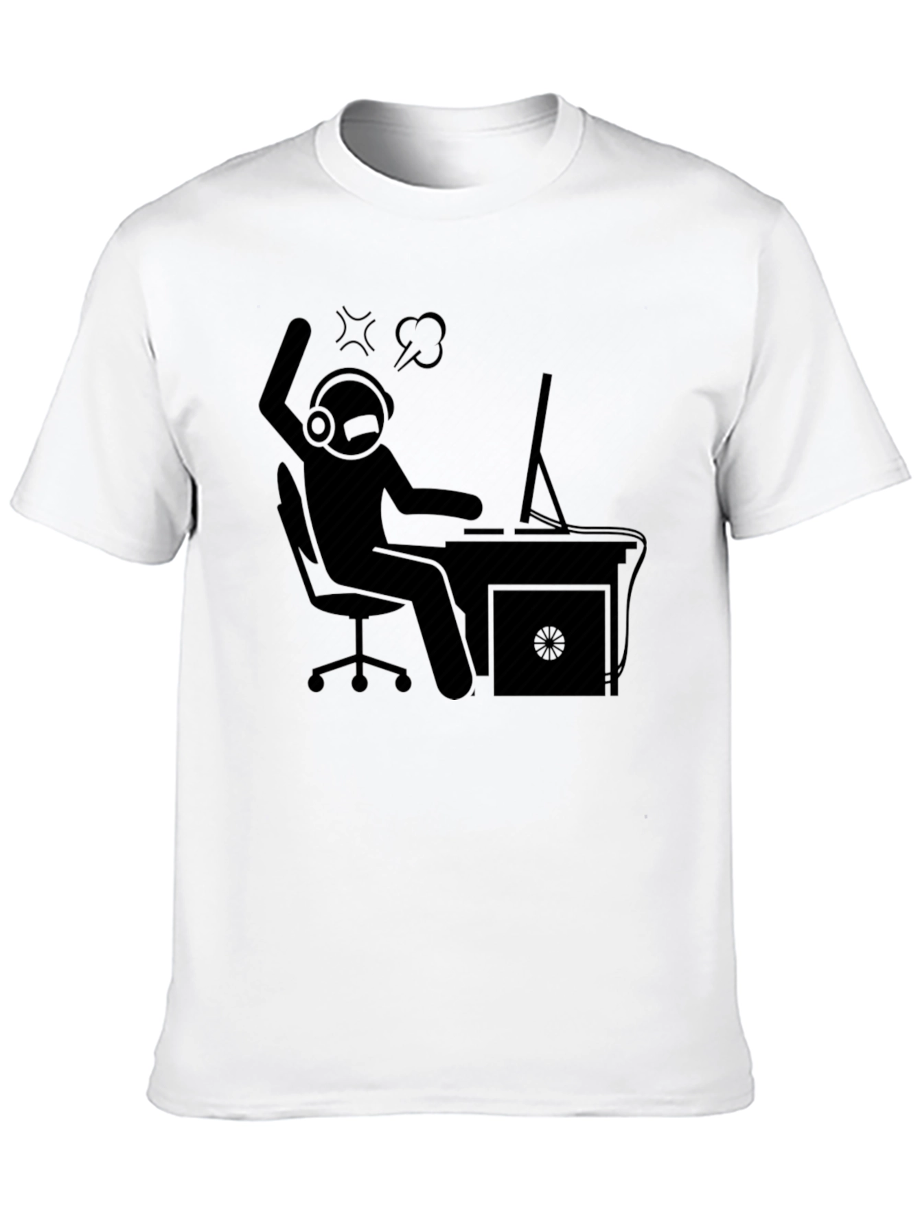 Gamer Rage T-Shirt - Funny Angry Gamer Tee