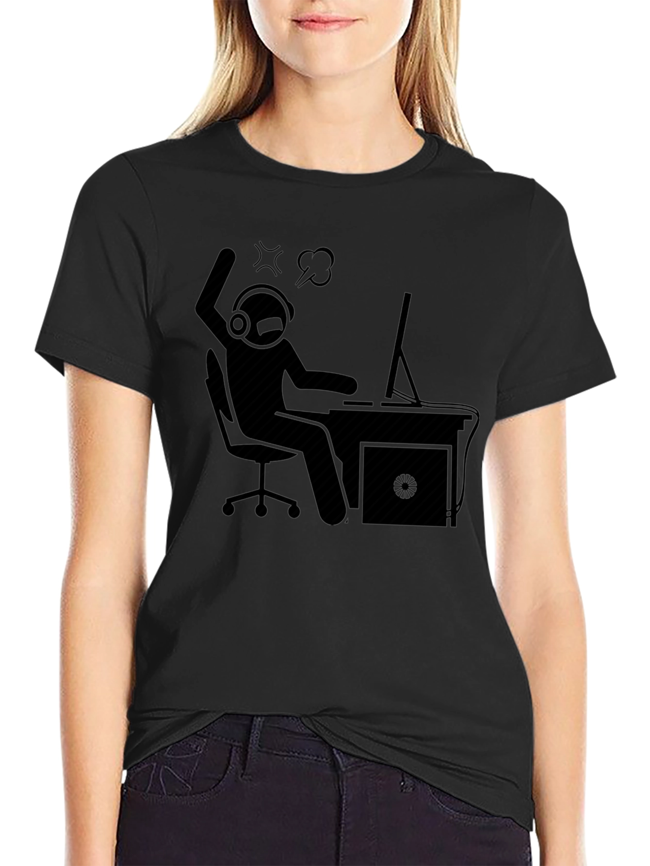Gamer Rage T-Shirt - Funny Angry Gamer Tee